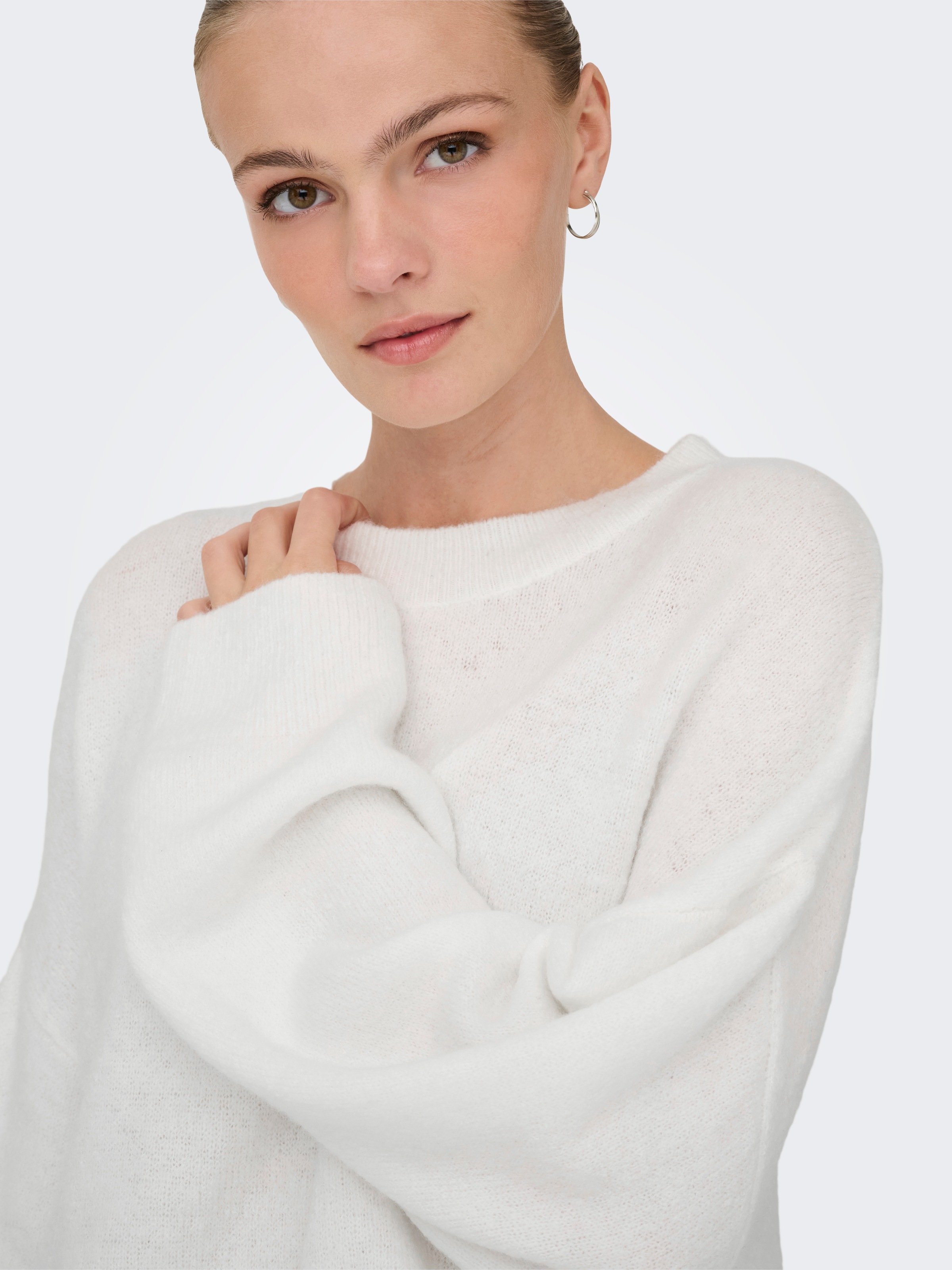 JDY Strickpullover "JDYSONJA L/S O-NECK PULLOVER KNT NOOS" günstig online kaufen