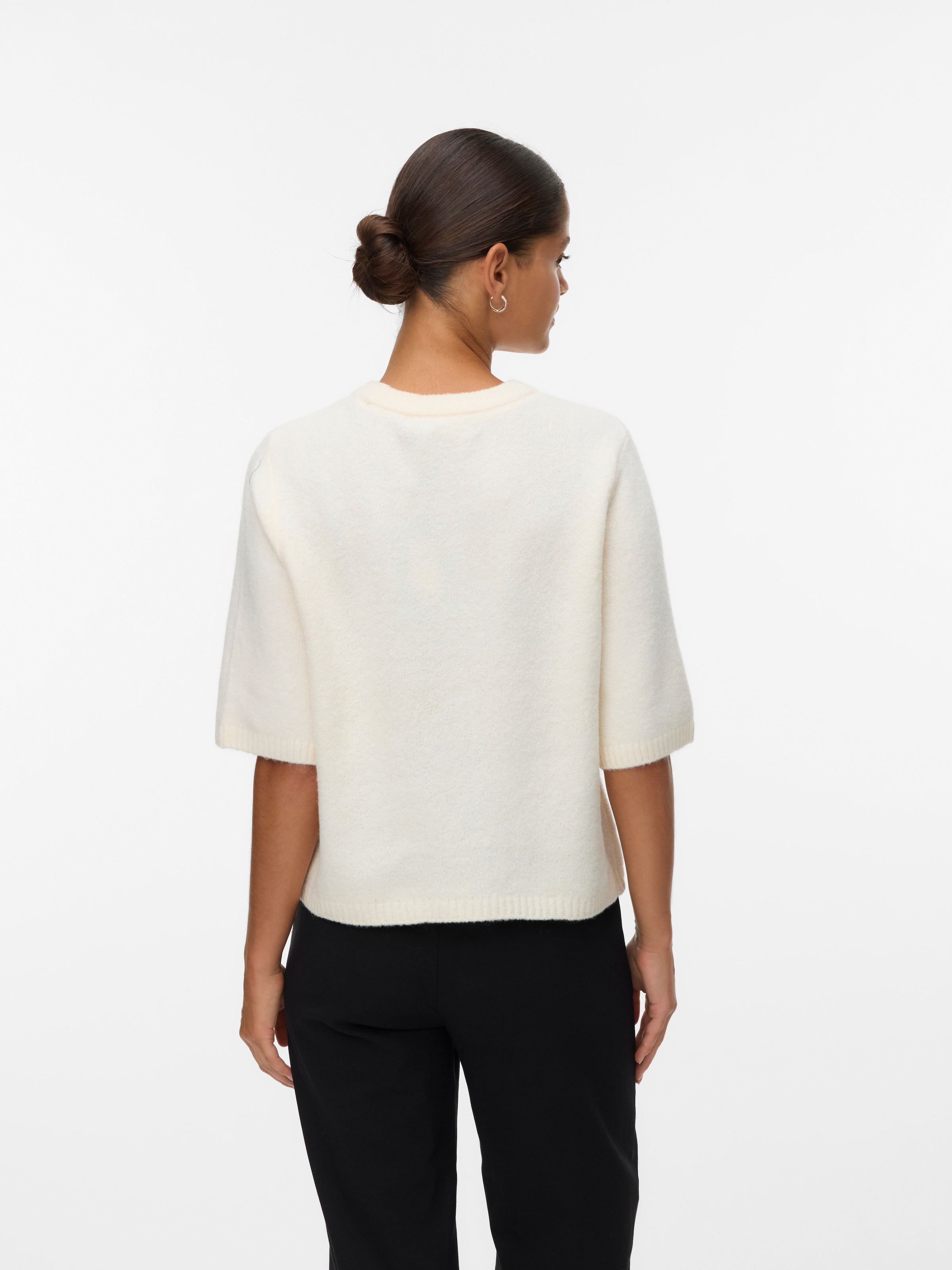 Vero Moda Rundhalspullover "VMBOOM 2/4 O-NK OVERSIZE PULLOVE GA NOOS" günstig online kaufen