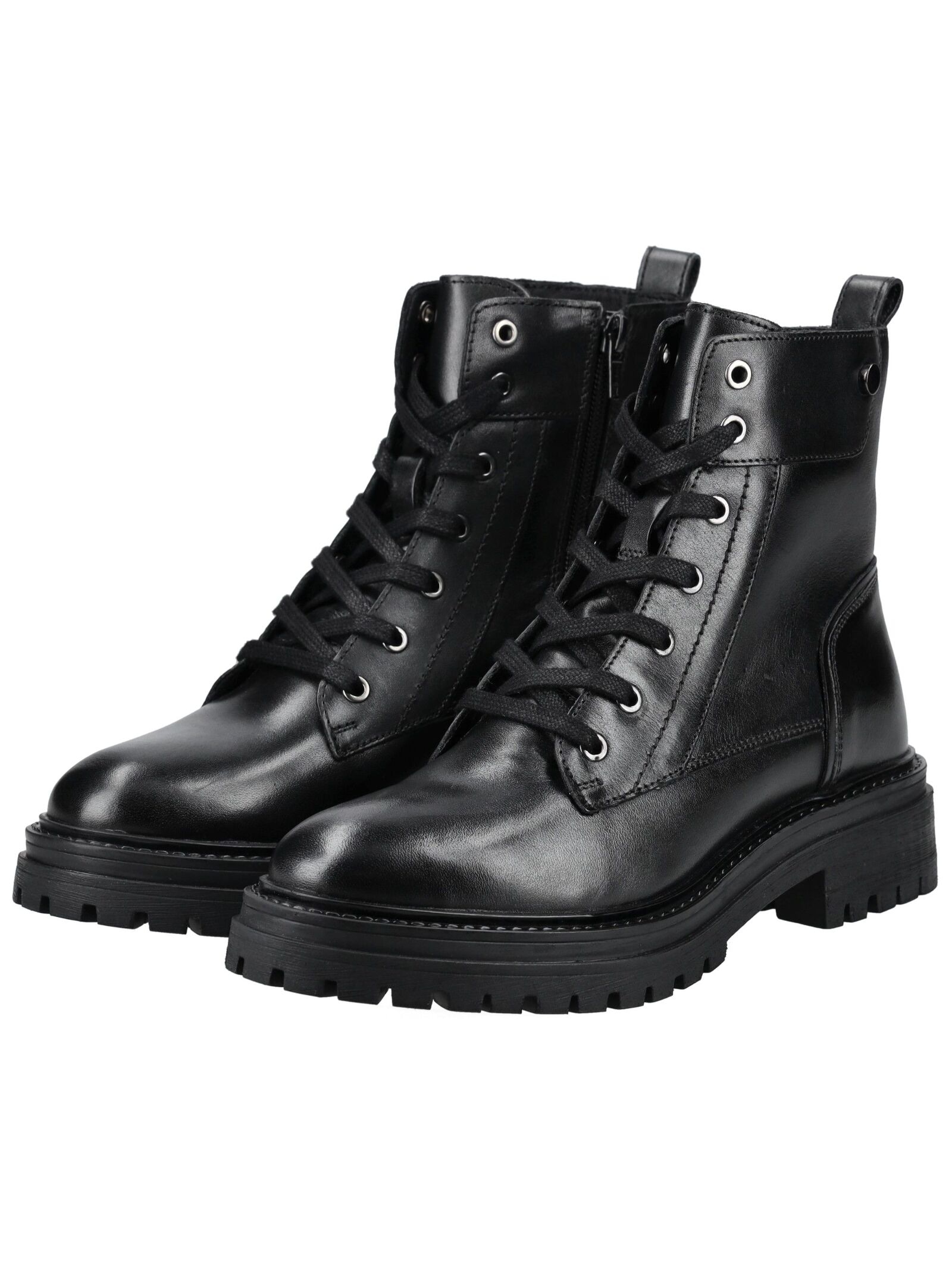 Geox Schnürstiefelette »Geox Stiefelette Glattleder«