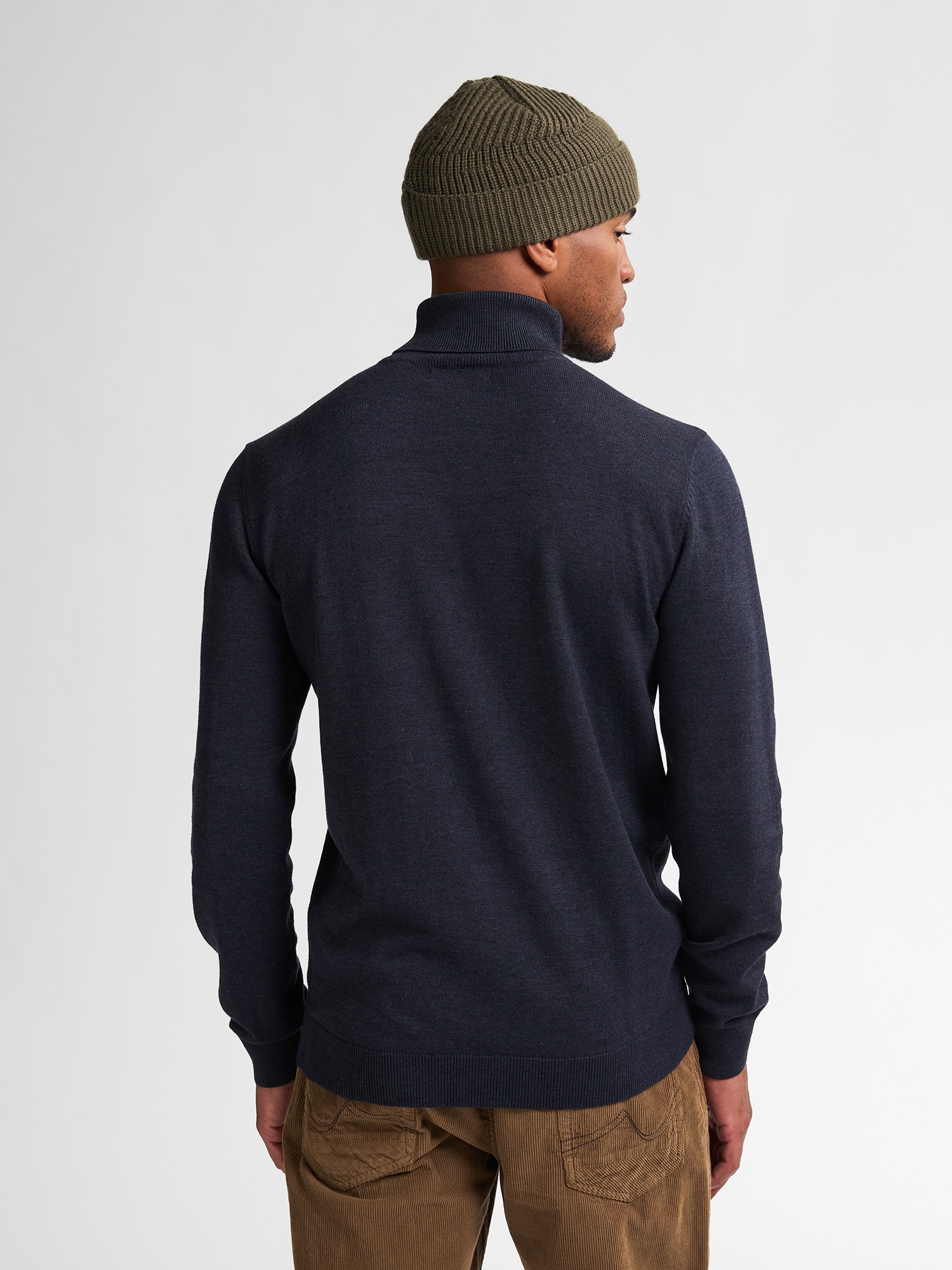 Petrol Industries Rollkragenpullover »Men Knitwear Collar Basi«, Pflegeleichter Materialmix mit Baumwollanteil
