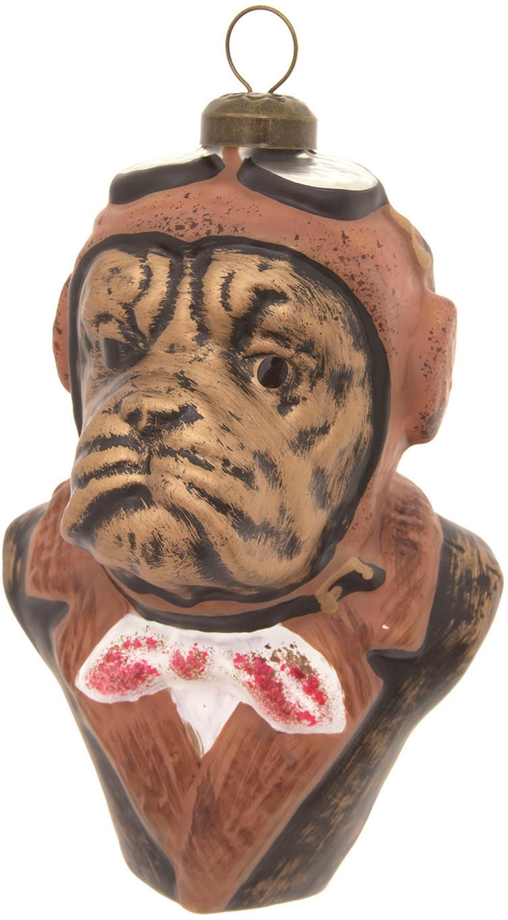 Krebs Glas Lauscha Christbaumschmuck »Steampunk Pilot Hun...
