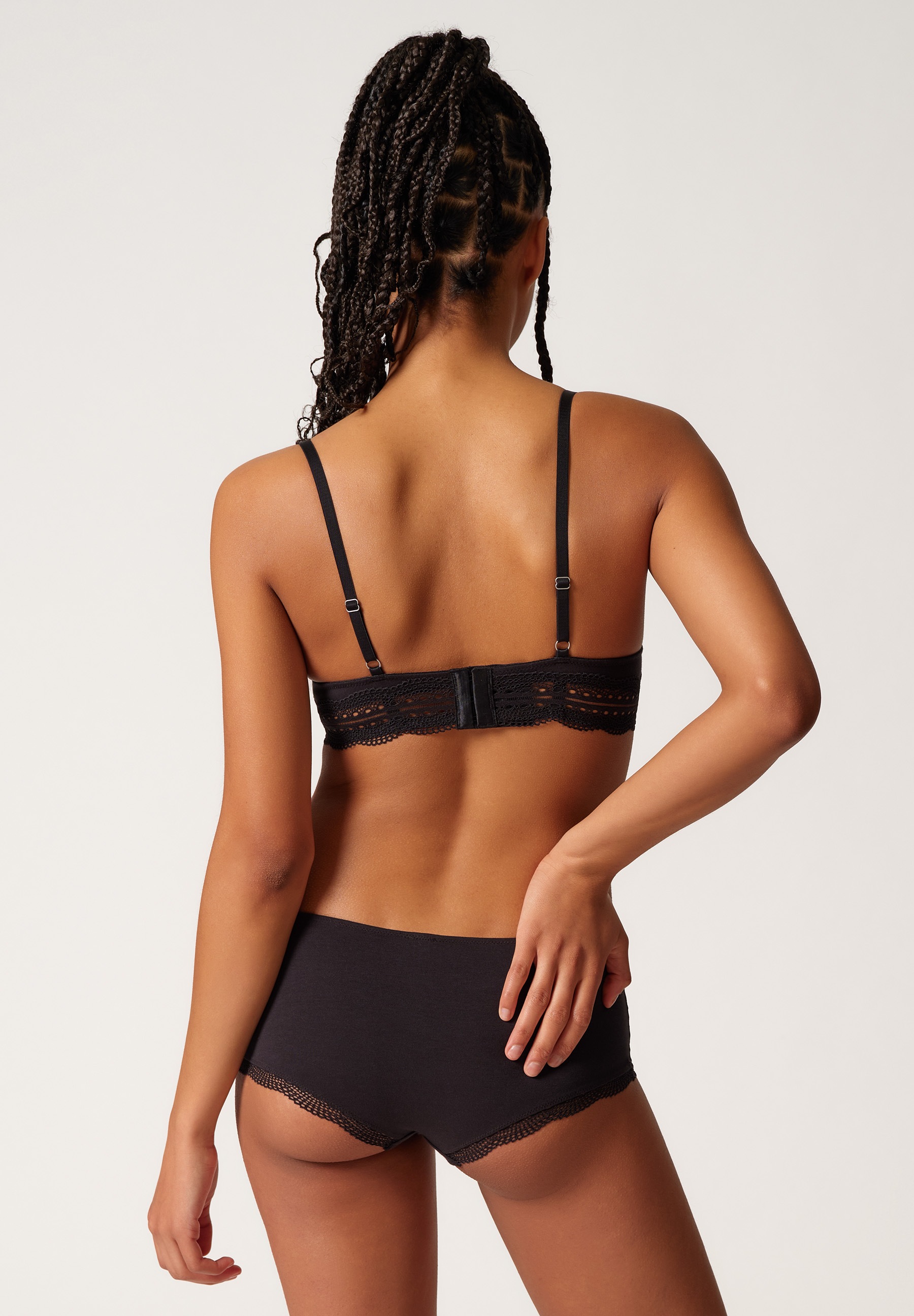 Thumbnail - Skiny Schalen-BH "Classicotton" Baumwollmix, mit Spitze, mit Polsterung, bequem, schlicht