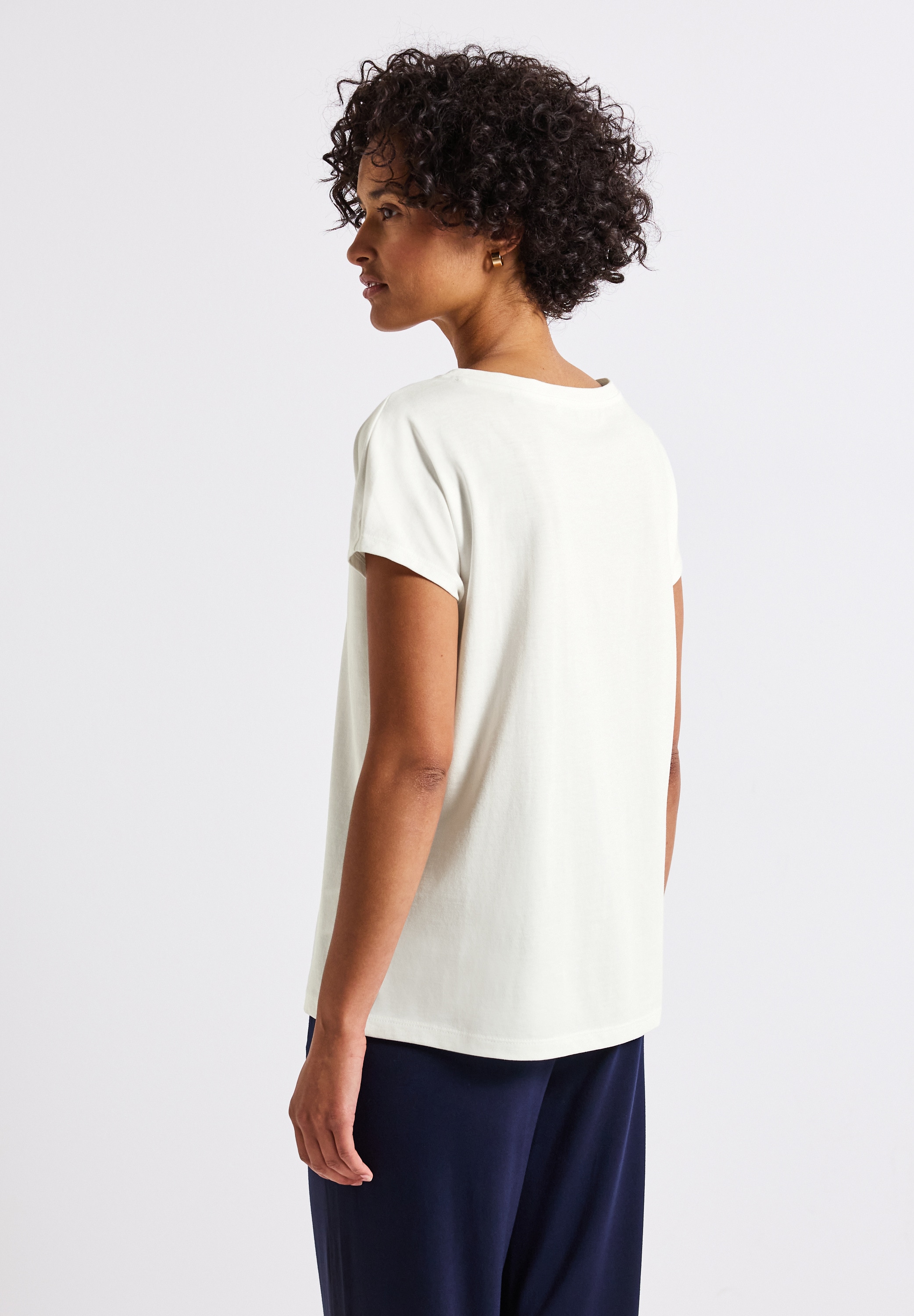 STREET ONE T-Shirt, im soften Baumwoll-Mix