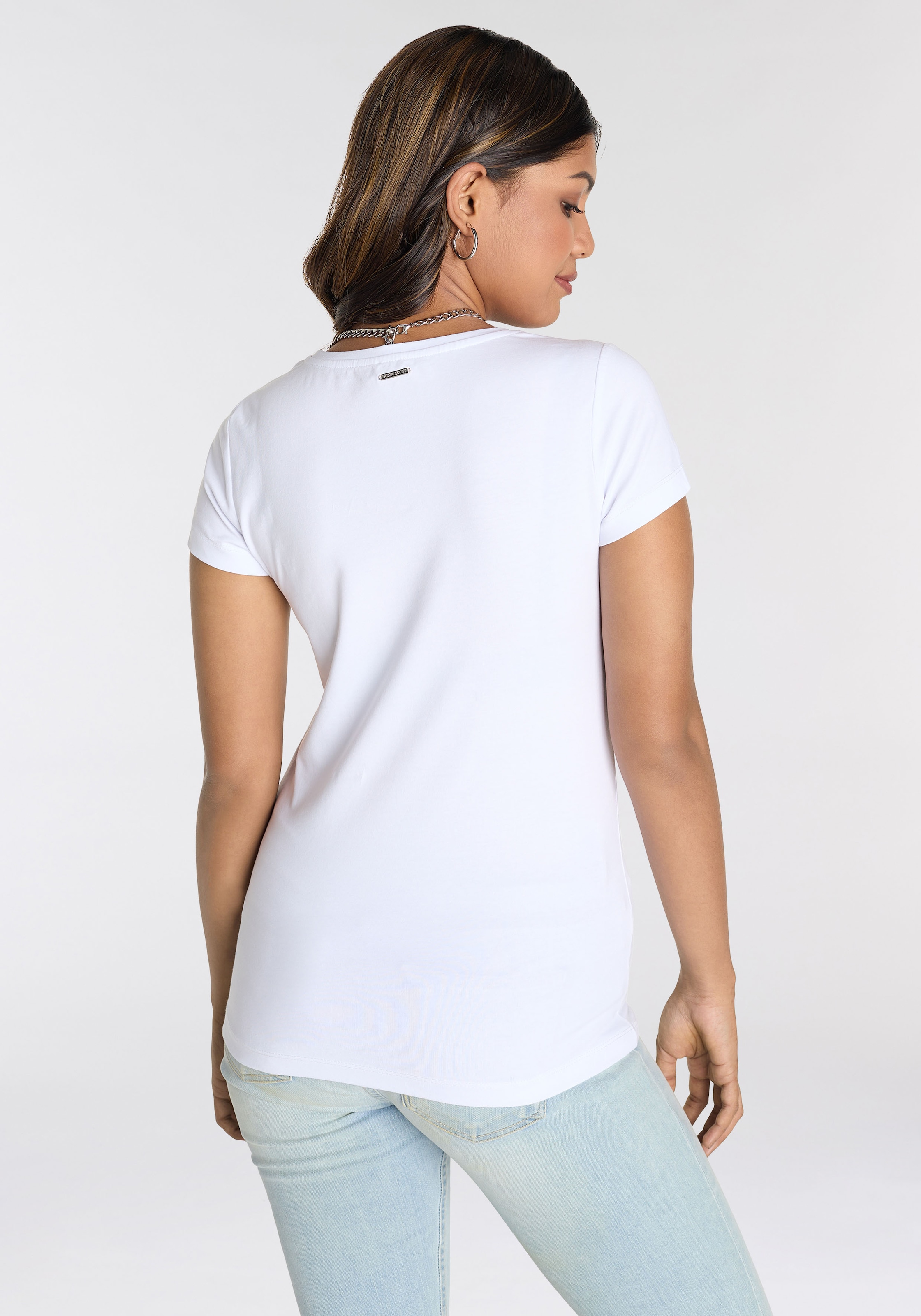Laura Scott T-Shirt, mit modischem Frontprint