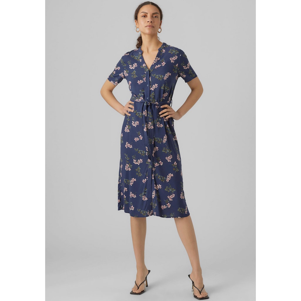 Vero Moda Sommerkleid »VMVICA S/S SHIRT DRESS GA WVN NOOS«