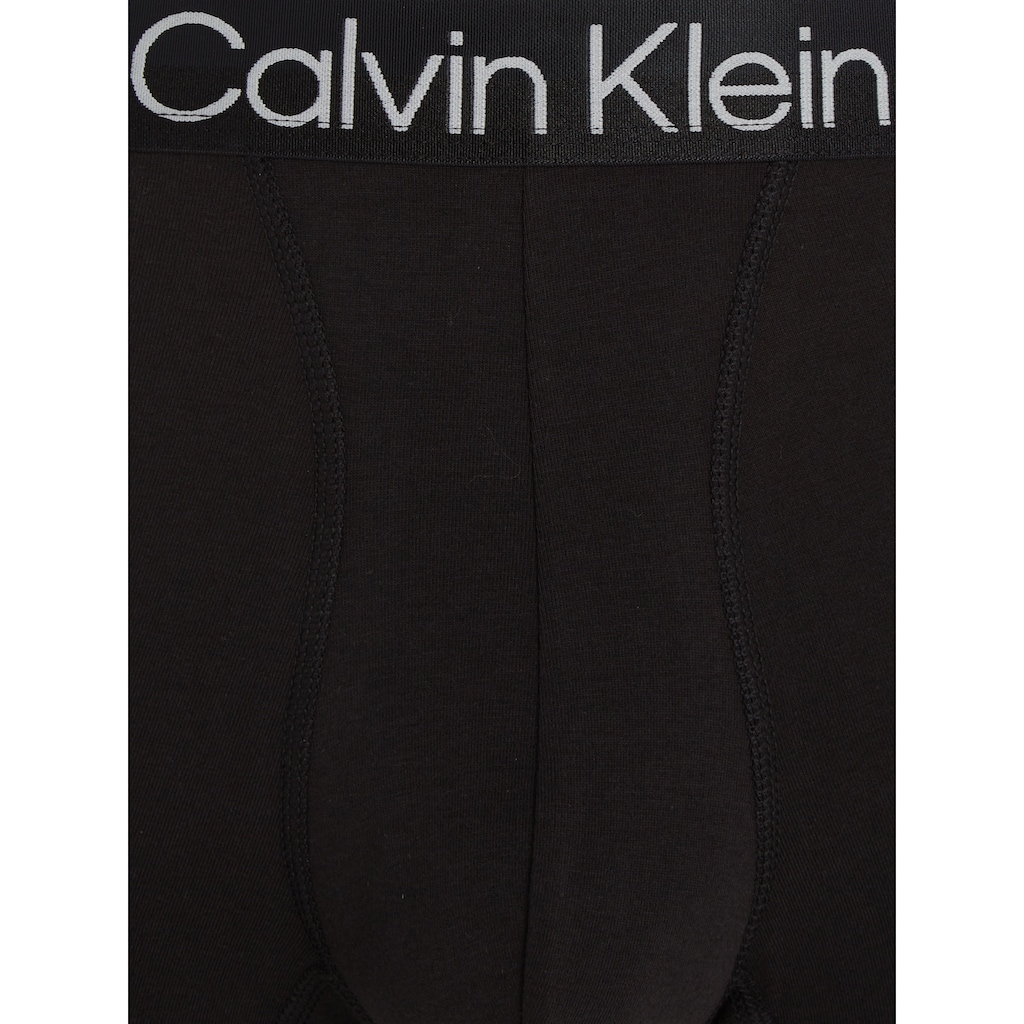 Calvin Klein Underwear Trunk, (Packung, 3 St.), mit Logoschriftzug auf dem Bund