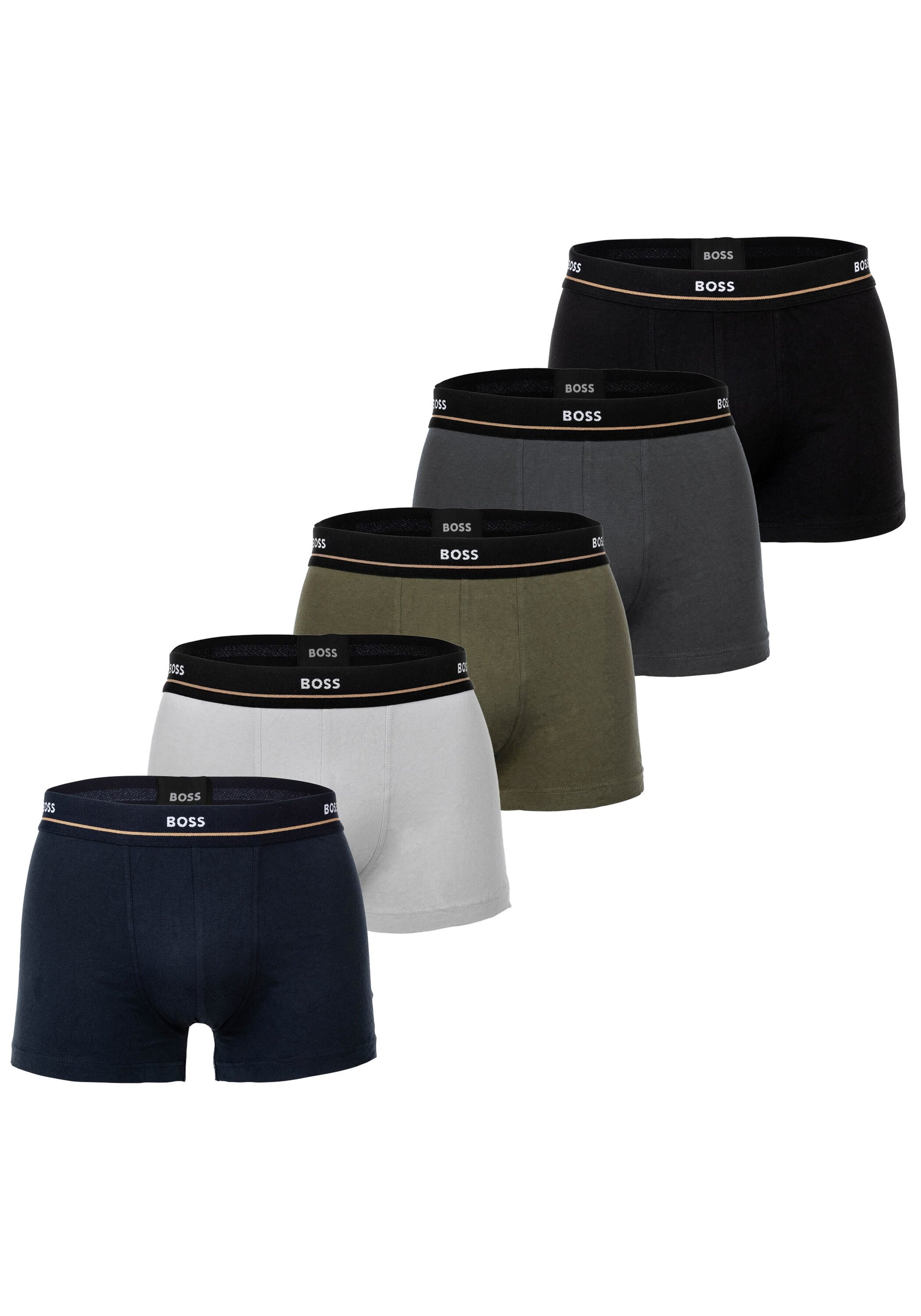 BOSS Boxershorts "Boxershort Trunk 5P Essential 5er Pack" günstig online kaufen