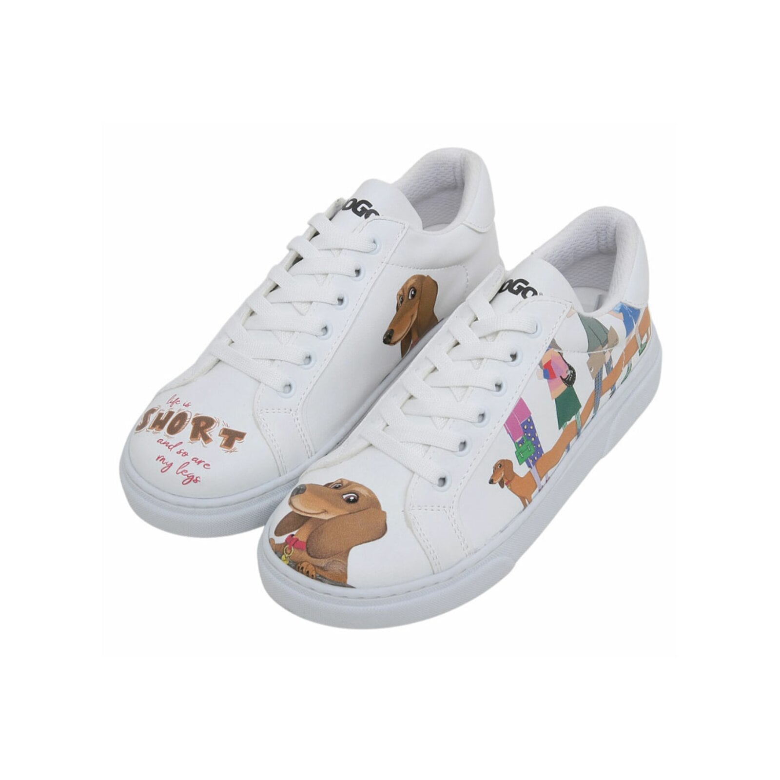 DOGO Sneaker "Damen Ace Sneakers Mini Puppy Vegan Damen Sneaker / female", günstig online kaufen