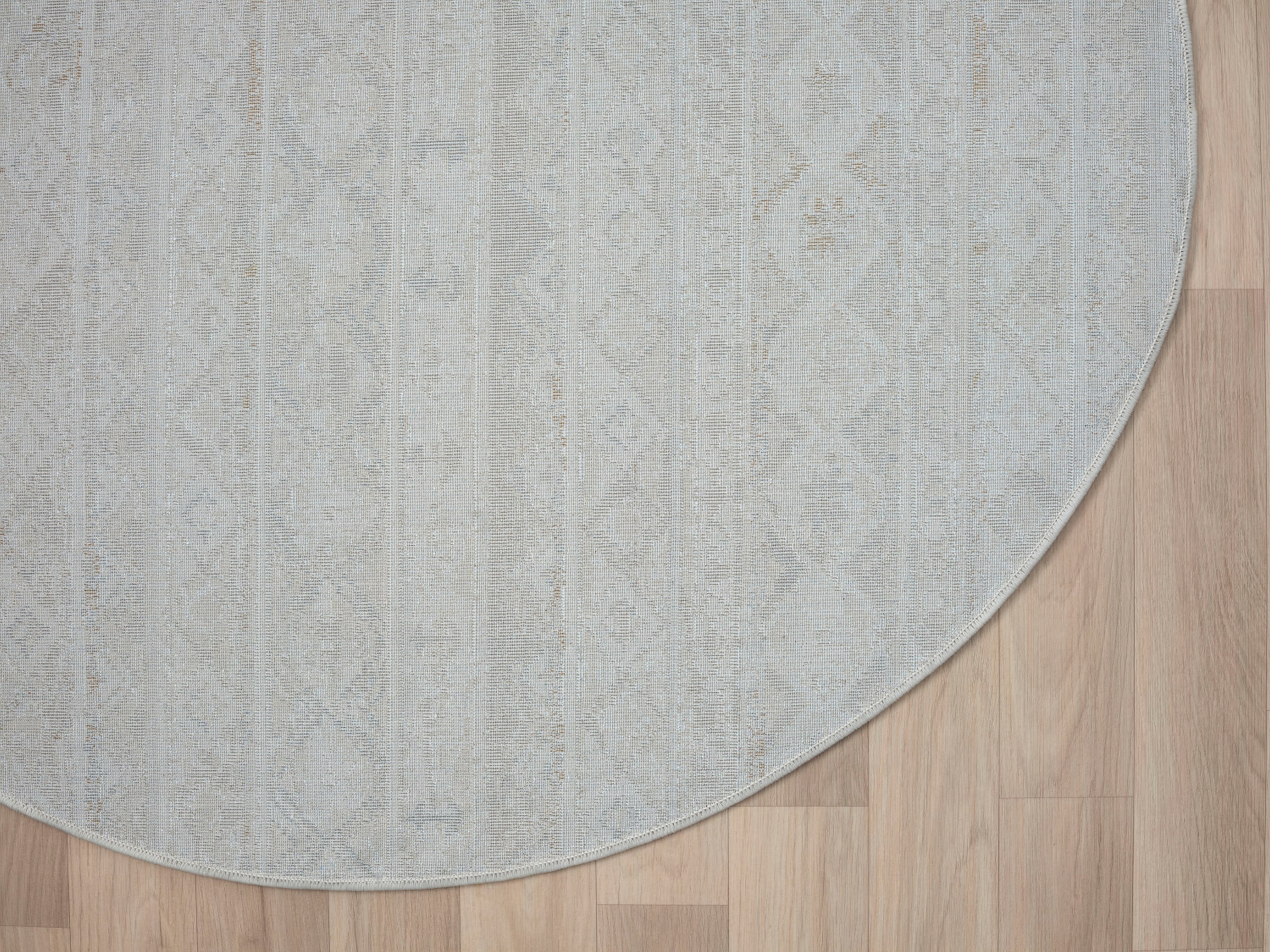 Myflair Möbel & Accessoires Teppich »My Nomady Lagerräumung«, rund, 10 mm Höhe, Kurzflor, Scandi-Design, besonders weich durch Microfaser