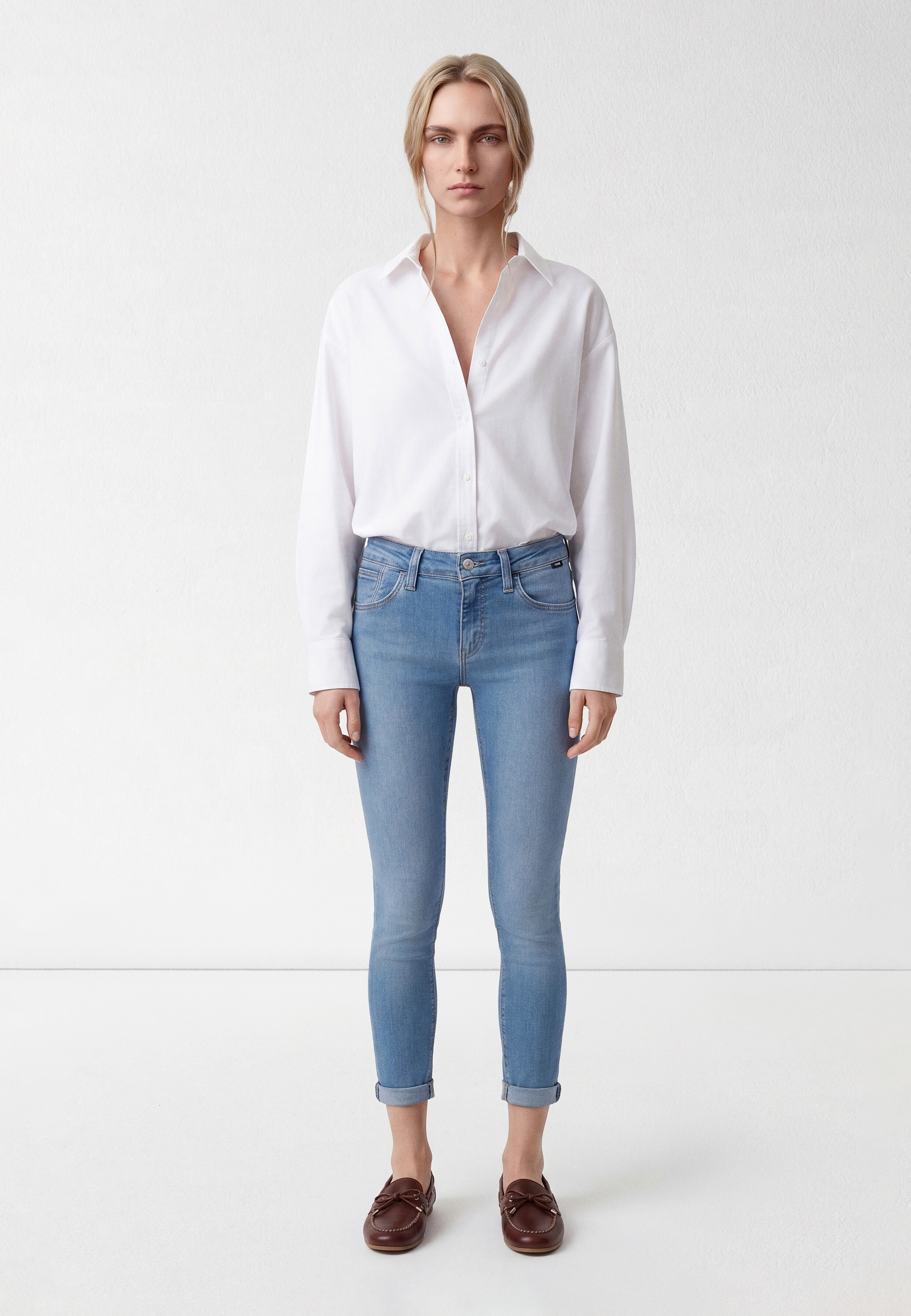 Mavi Röhrenjeans »LEXY« Cropped Super Skinny Jeans