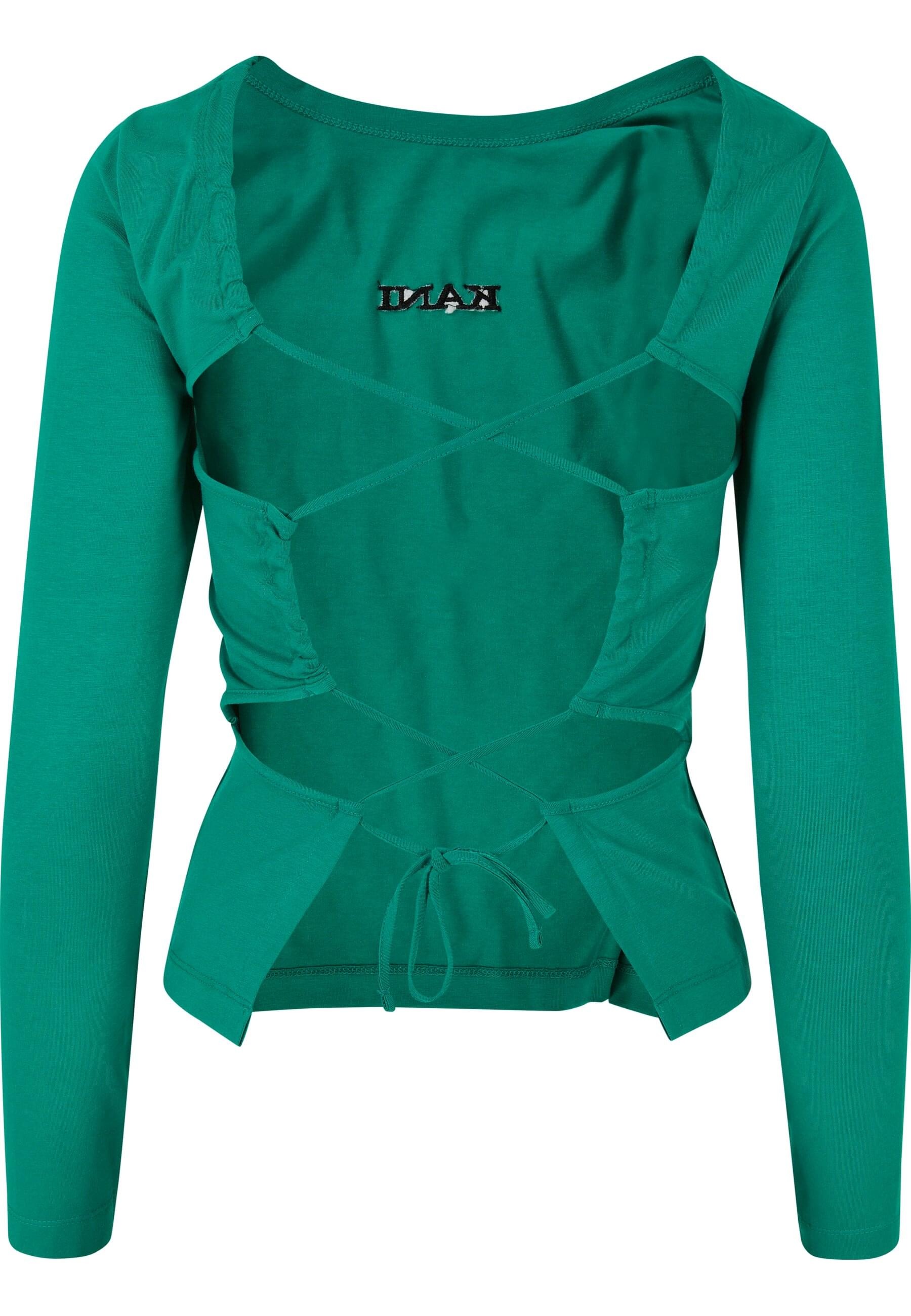 Karl Kani Longsleeve »Karl Kani Damen KW231-017-1 KK Small Retro Laced LS green«, (1 tlg.)