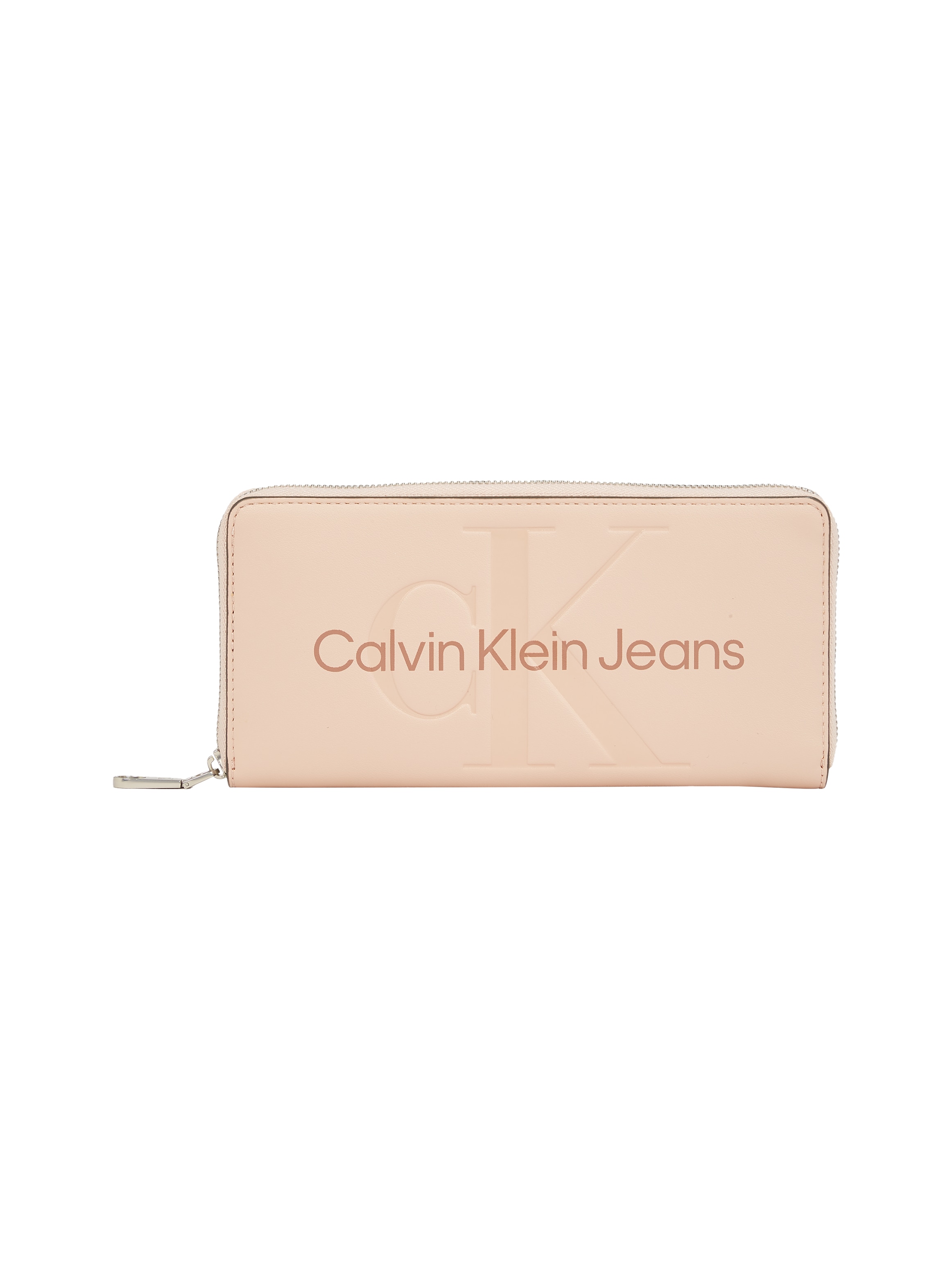 Calvin Klein Jeans Geldbörse "SCULPTED ZIP AROUND MONO", Portemonnaie, Geld günstig online kaufen