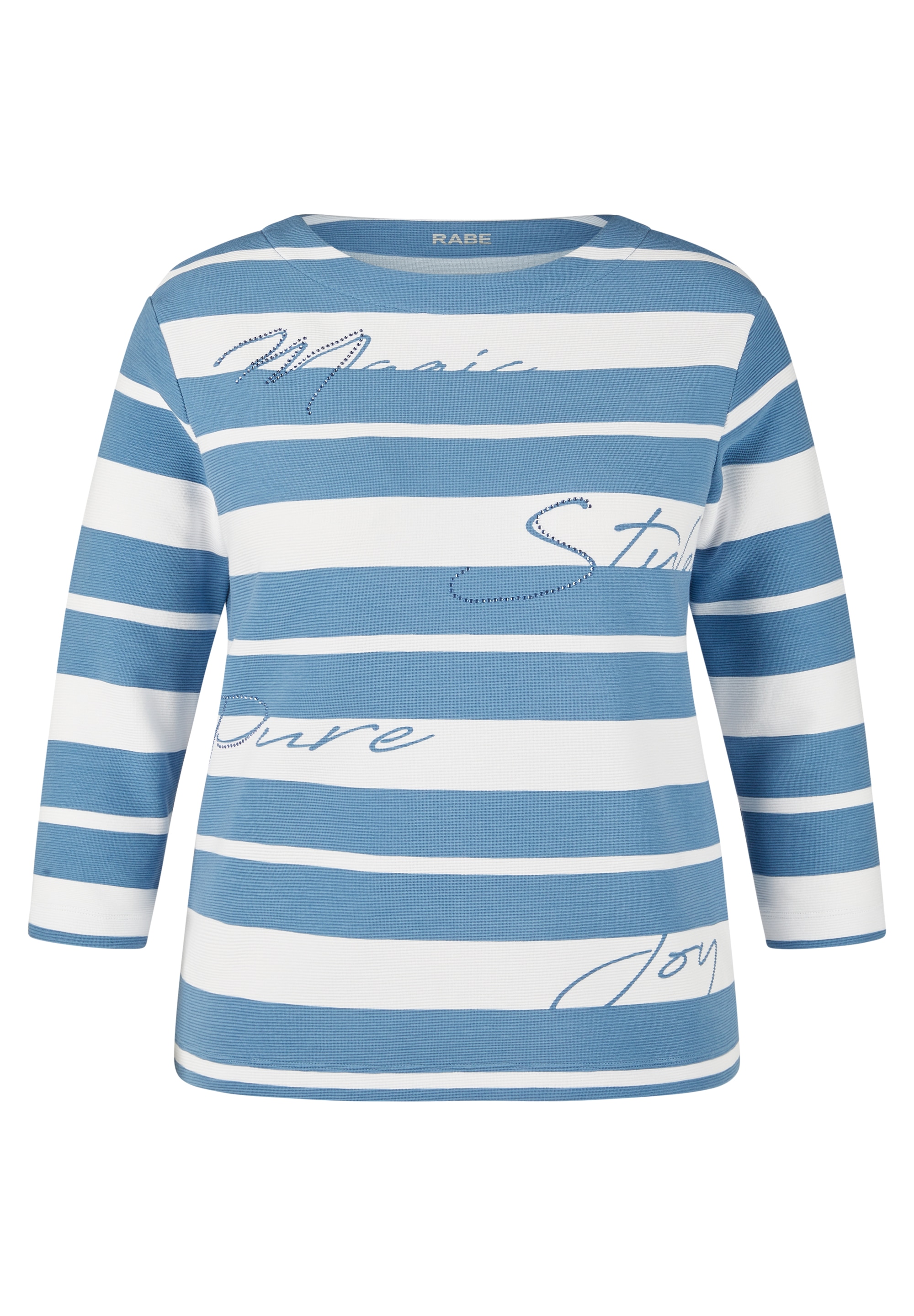 Rabe 3/4-Arm-Shirt, mit Schriftzug