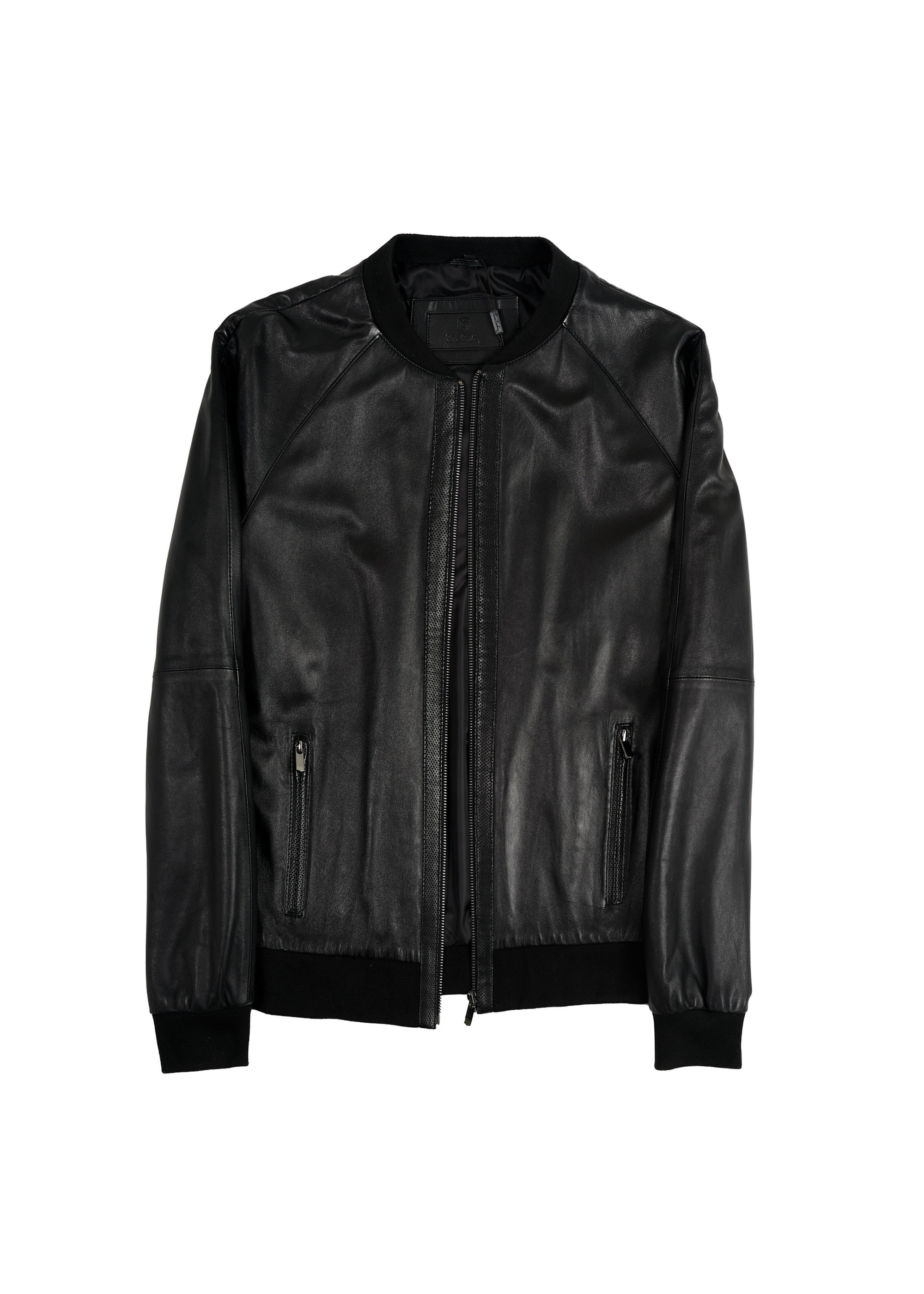 Pierre Cardin Lederjacke, im Bomber-Look