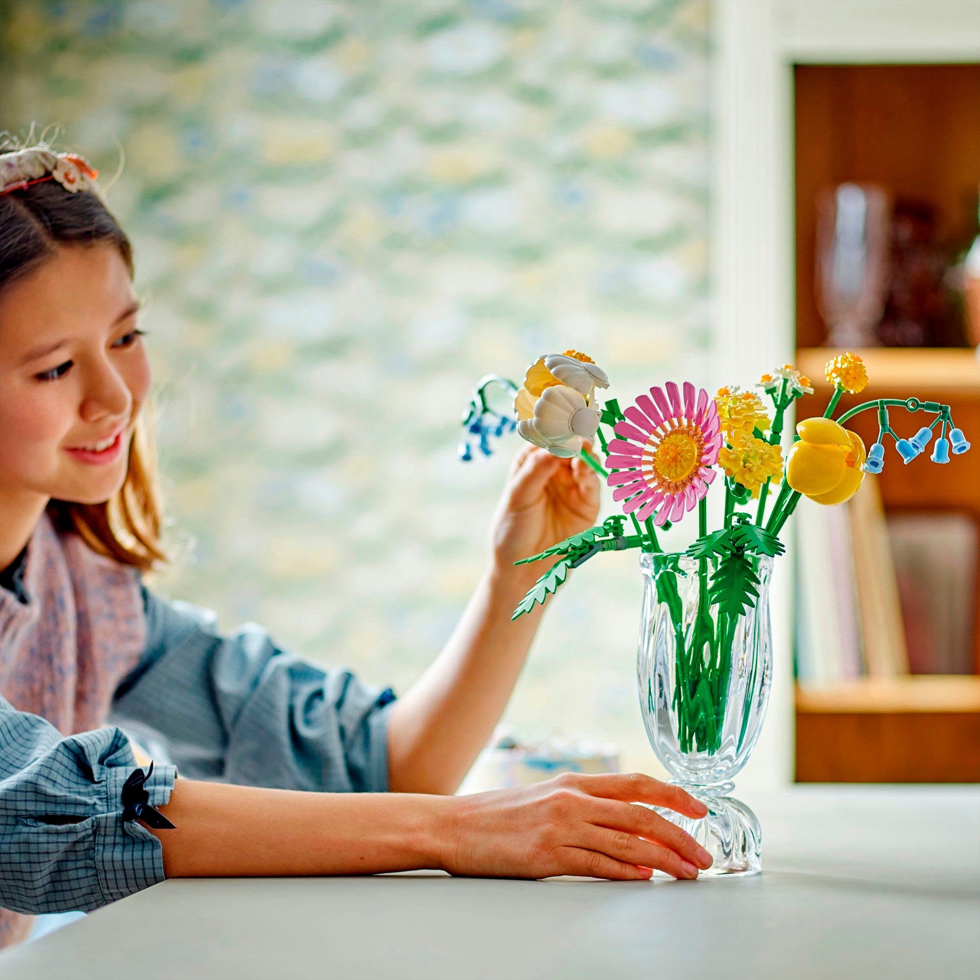 LEGO® Konstruktionsspielsteine »Kleiner Sommerstrauß (10347), LEGO Botanicals«, (373 St.), Made in Europe