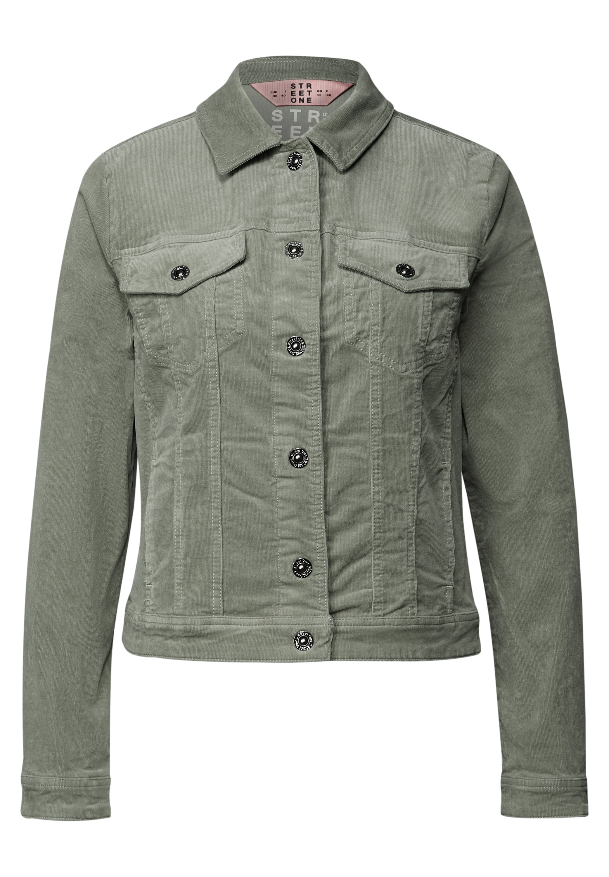 STREET ONE Cordjacke, ohne Kapuze, in Cord-Optik
