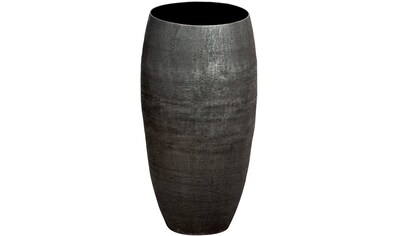 GILDE Bodenvase »Scuro«, (1 St.), aus Aluminium kaufen