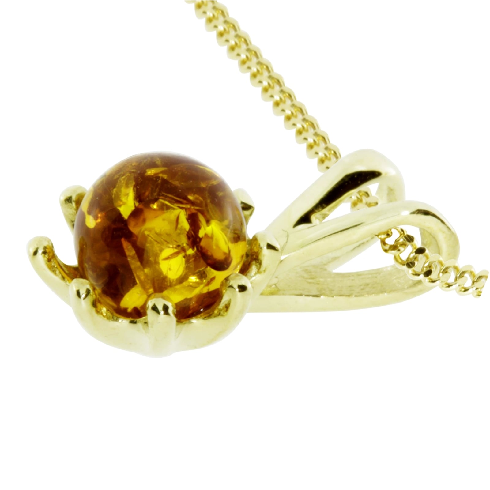 OSTSEE-SCHMUCK Kette mit Anhänger »Ostsee-Schmuck Kette mit Anhänger Ilke Kette mit Anhänger Ilke«, (2 tlg.)