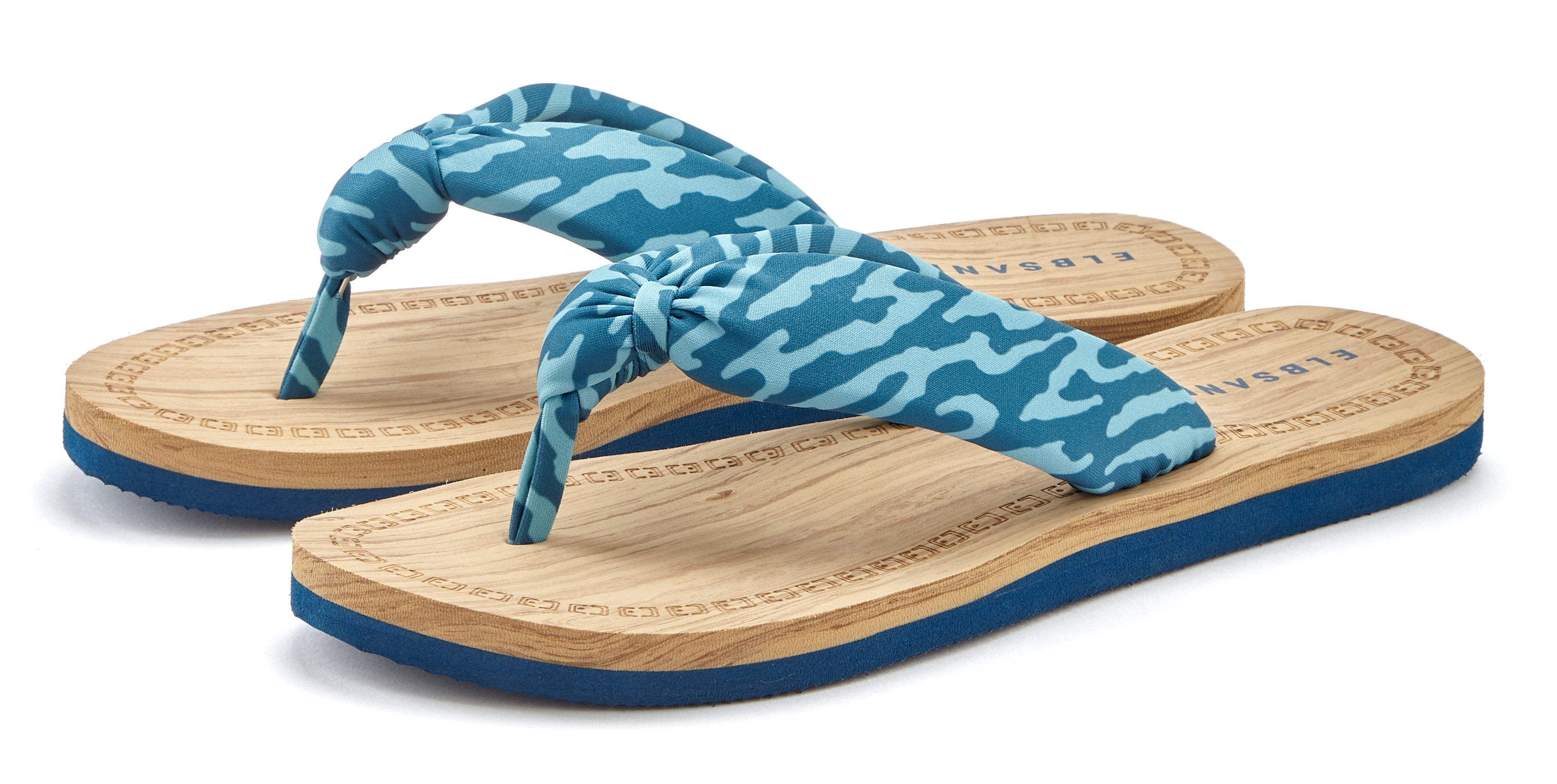 Elbsand Badezehentrenner "Sandale,Badelatsche,Flip Flop,Mule, Pantolette,Badeschuhe,Sommerschuhe" Zehentrenner mit wasserabweisender und ultraleichter Sohle VEGAN