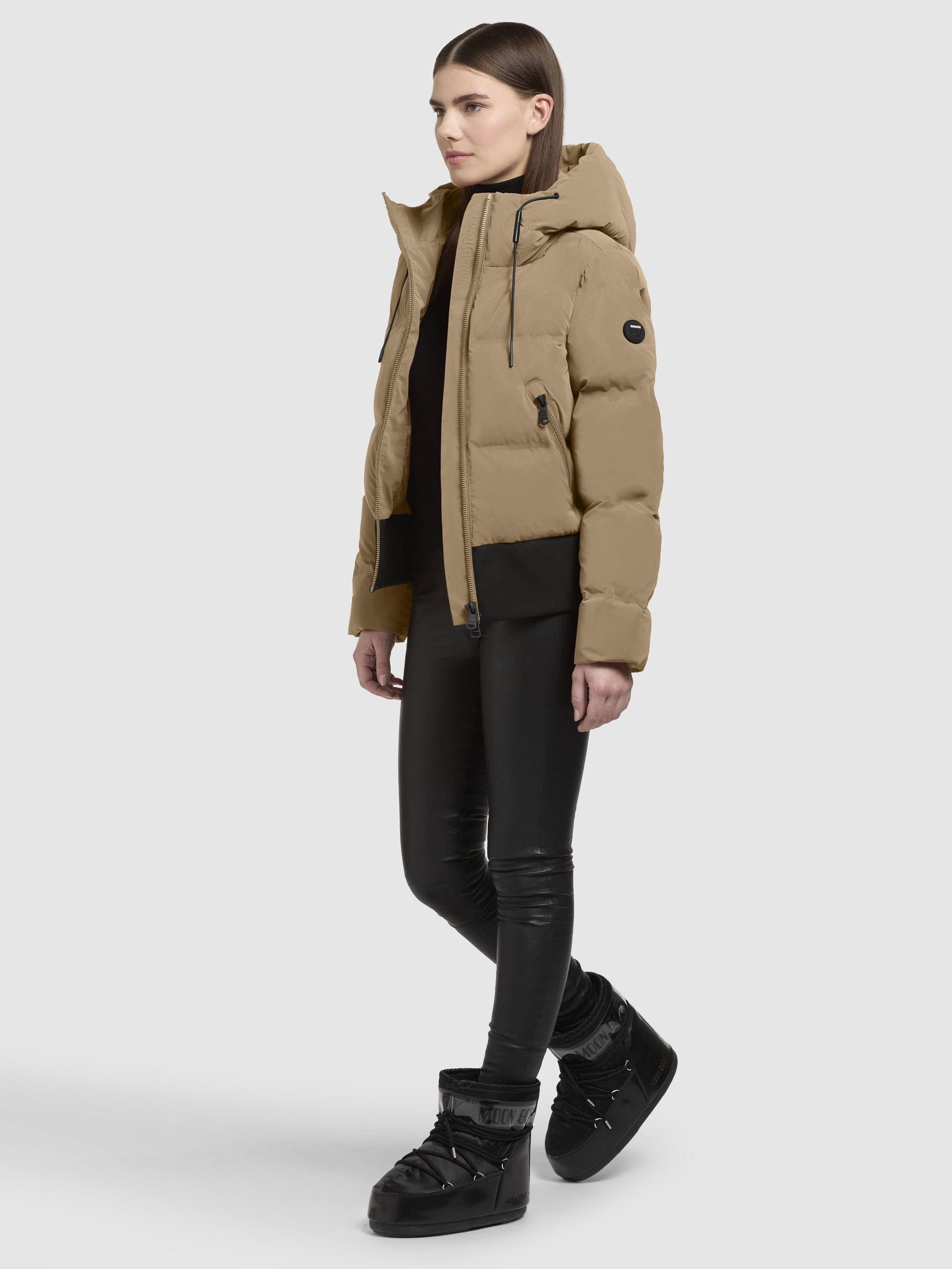 khujo Steppjacke »TOULA«, mit Kapuze