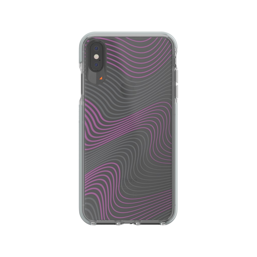 Gear4 Backcover »Victoria for iPhone XS Max fabric 32988 TRANSPARENT«, iPhone XS Max