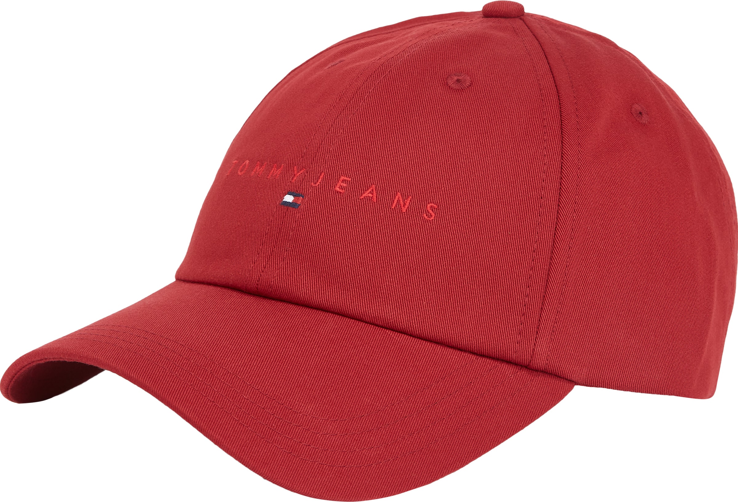 Tommy Jeans Baseball Cap "TJM LINEAR LOGO CAP", Klettverschluss, Logosticke günstig online kaufen