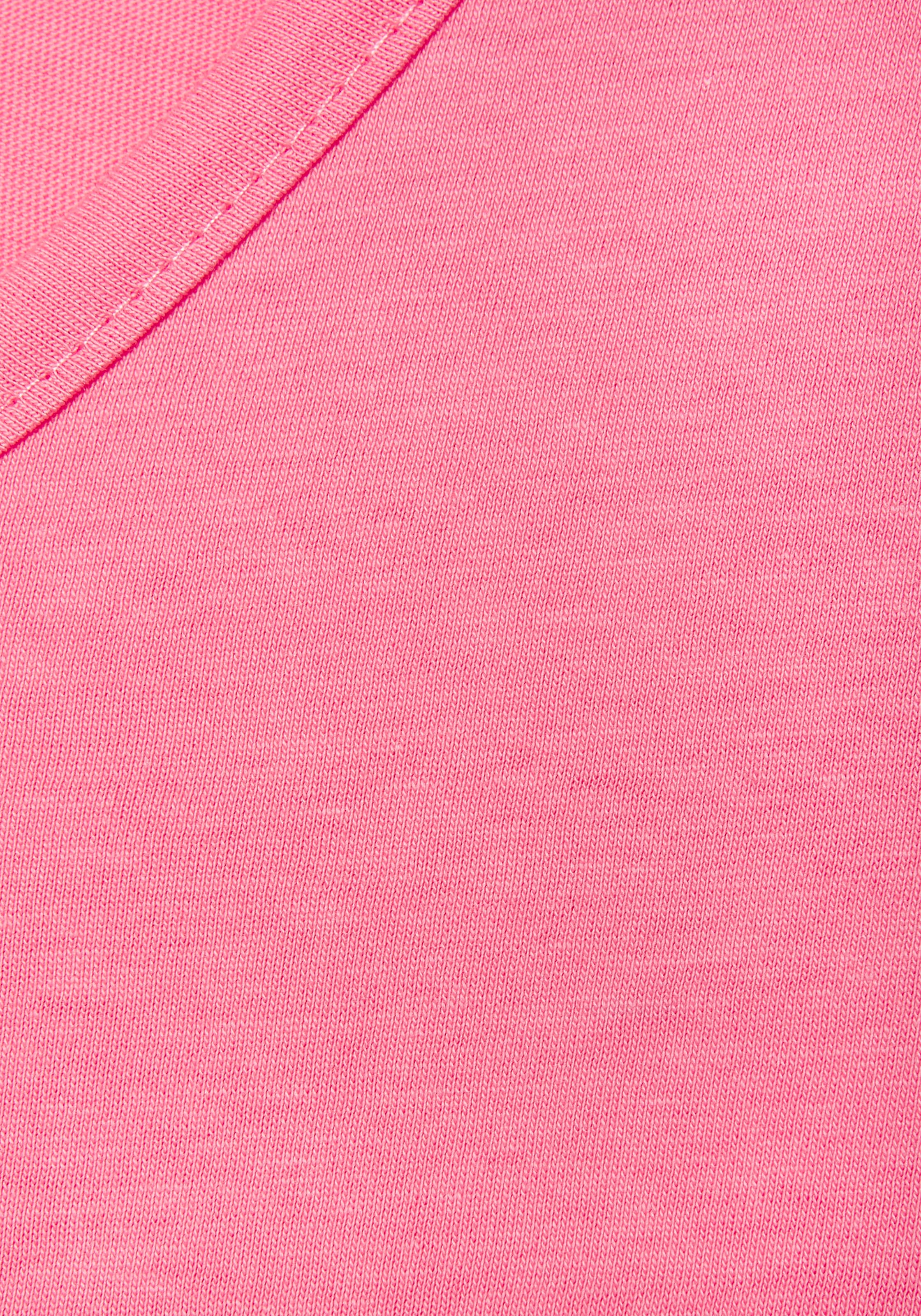 Vivance Dreams Pyjamaoberteil, mit schönem V-Ausschnitt