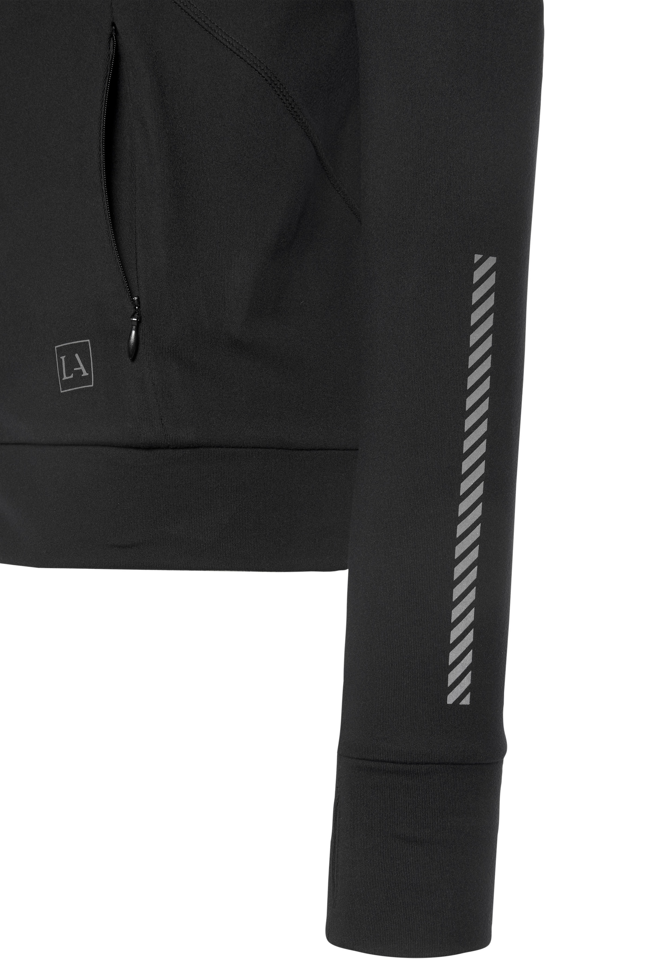 LASCANA ACTIVE Laufjacke, Thermo mit reflektierenden Details