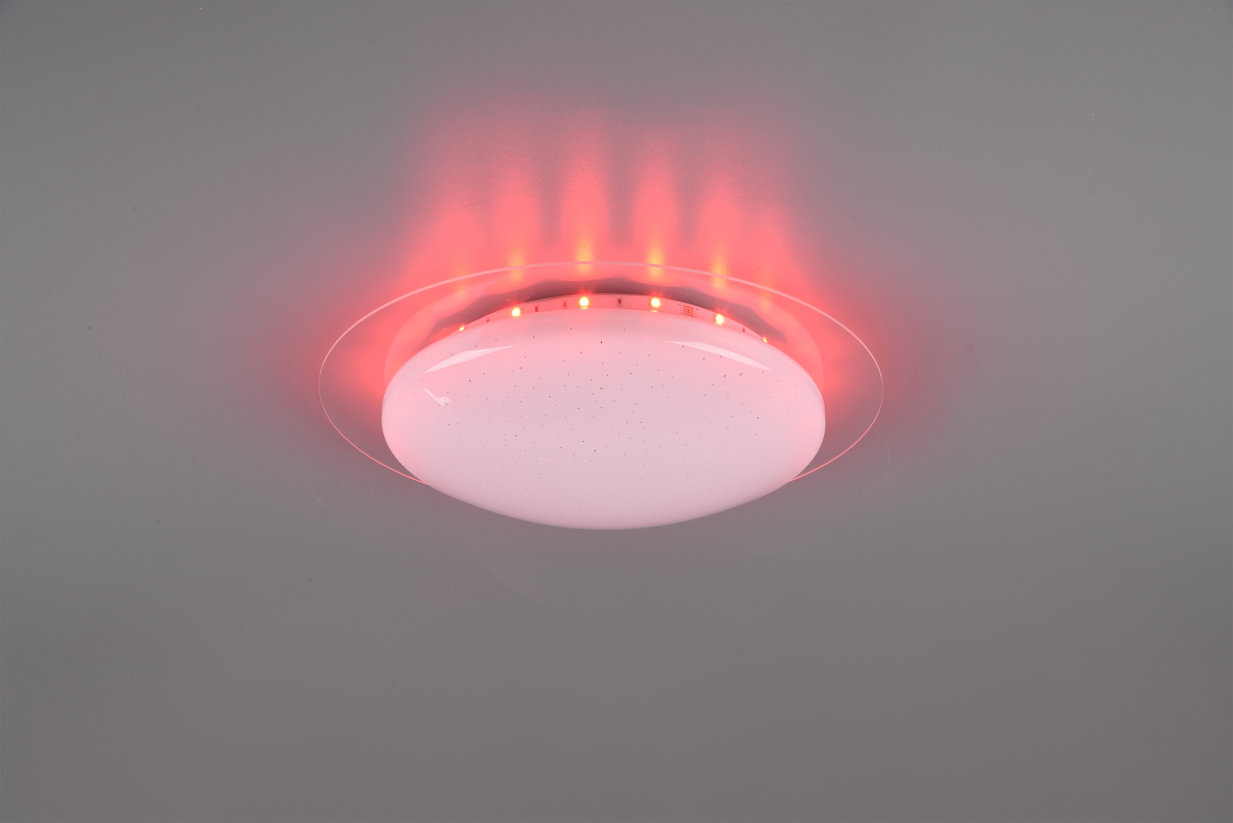 TRIO Leuchten LED Deckenleuchte »Joleen«, Ø bestellen Backlight, inkl. flammig-flammig, 35 mit RGB Dimmer cm Starlight-Effekt, BAUR | 1 Fernbed