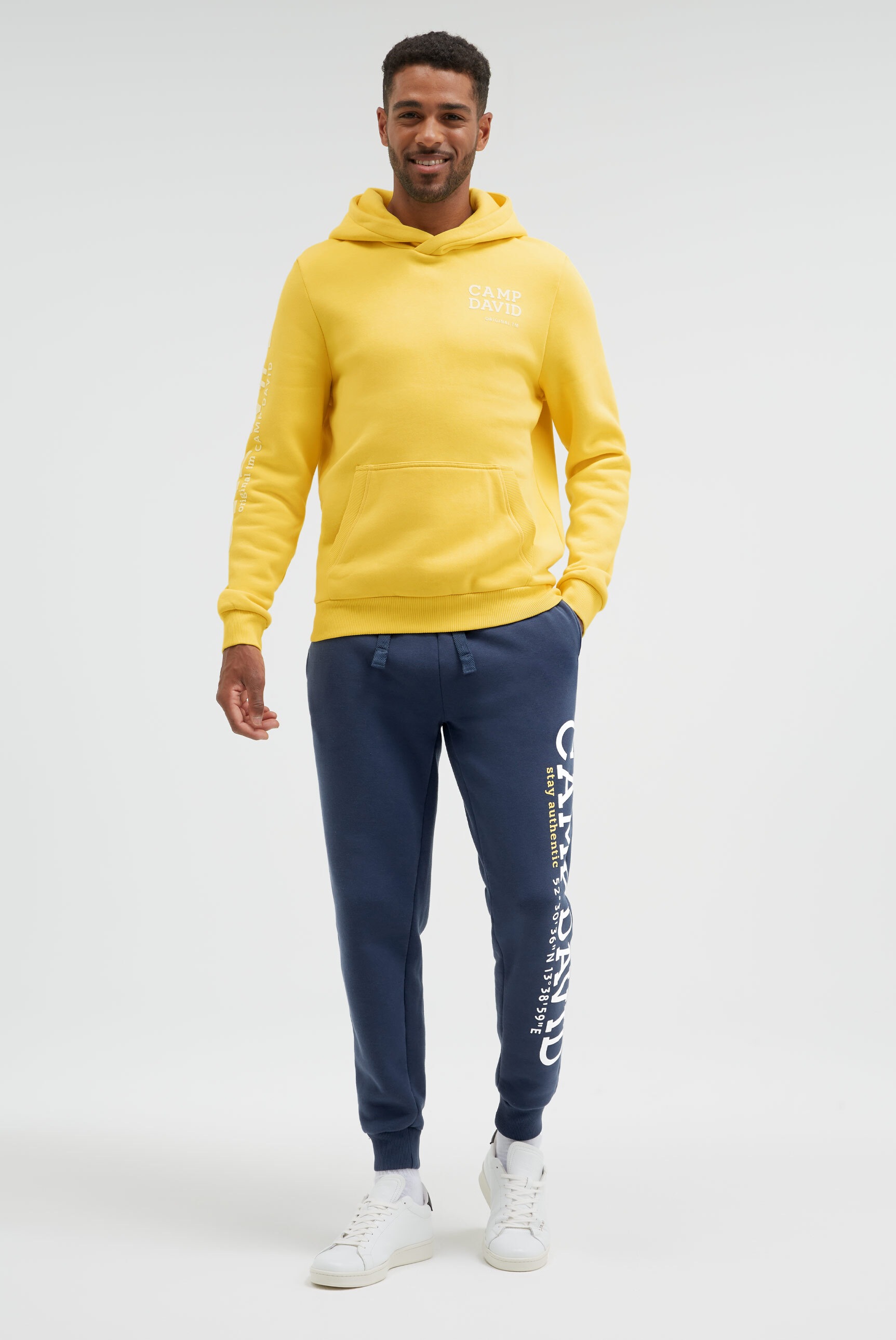 Camp David Hooded Sweatshirt Yellow 4XL 2