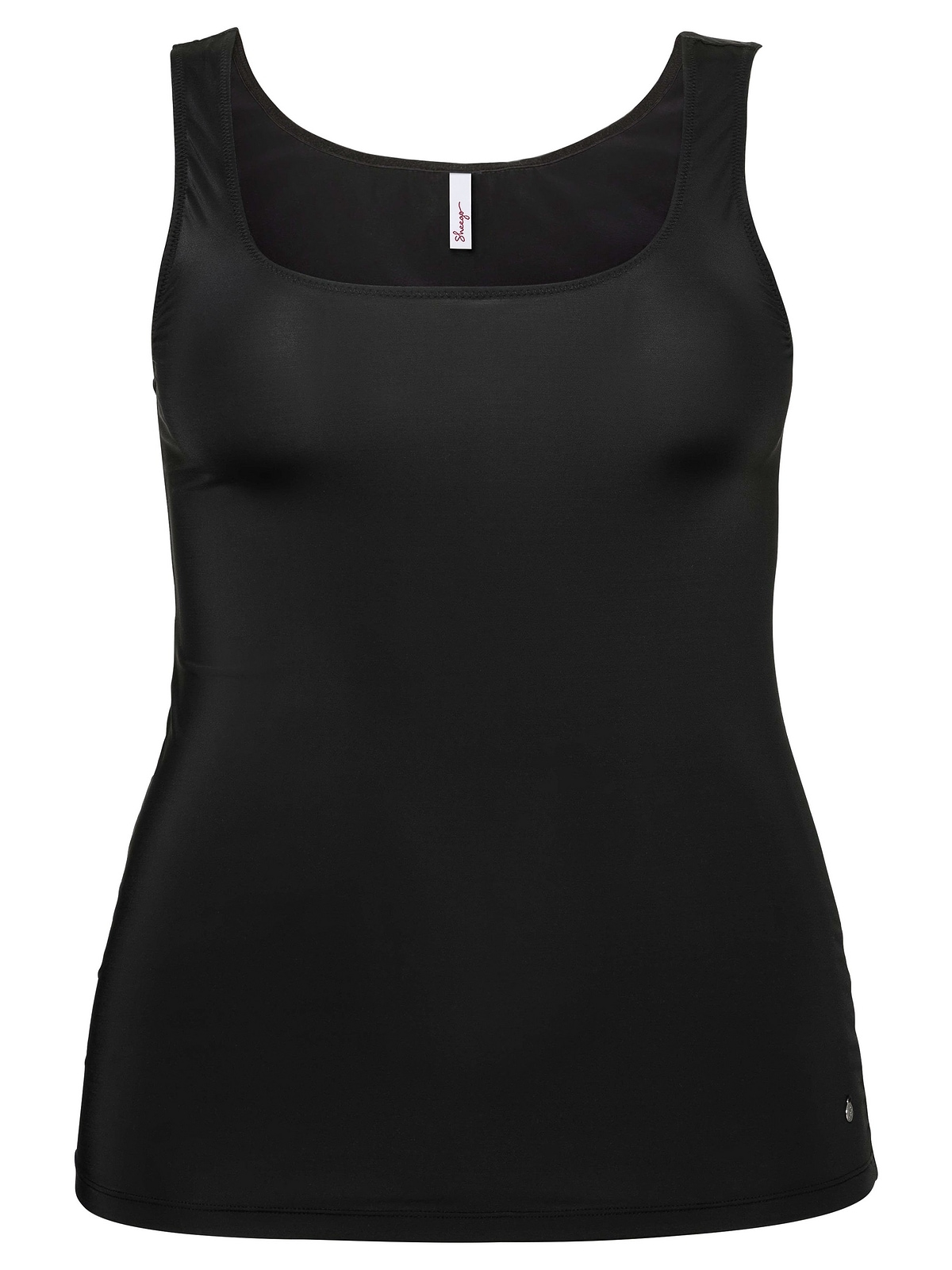 Sheego Unterhemd »Große Größen«, Microfaser aus Form, bestellen extralanger | in BAUR