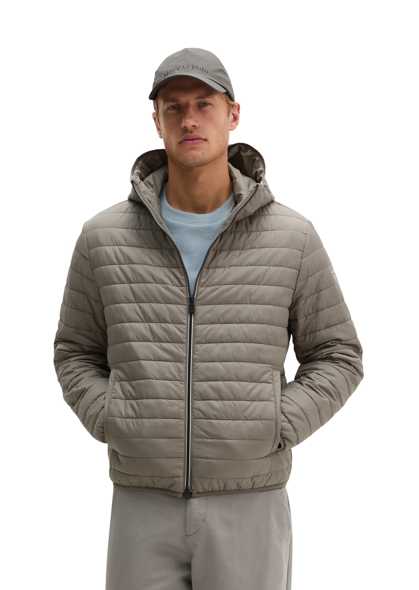 Marc OPolo Outdoorjacke "mit leichter Wattierung von Unifi REPREVE"