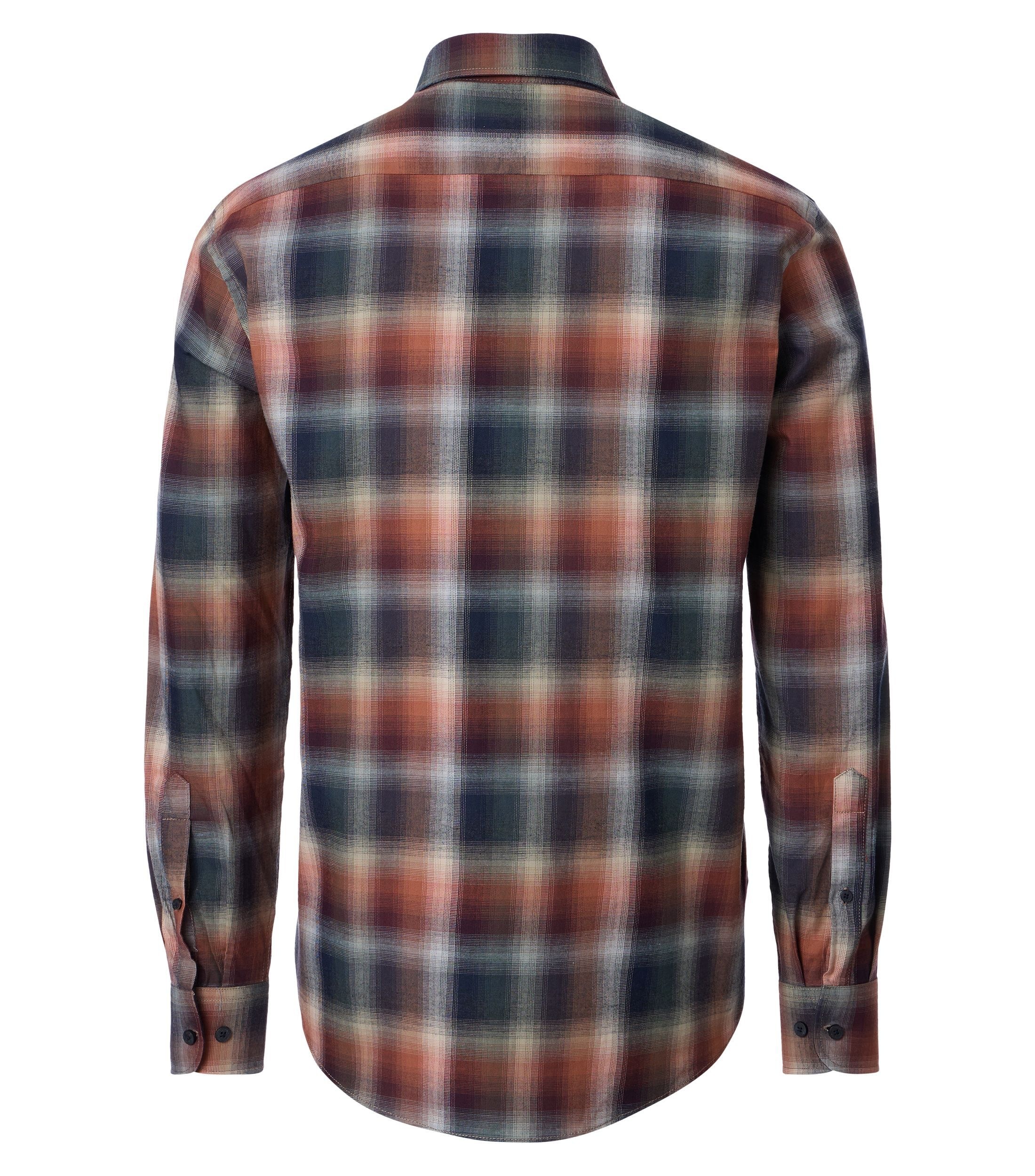 CASAMODA Langarmhemd "CASAMODA Freizeithemd kariert" günstig online kaufen