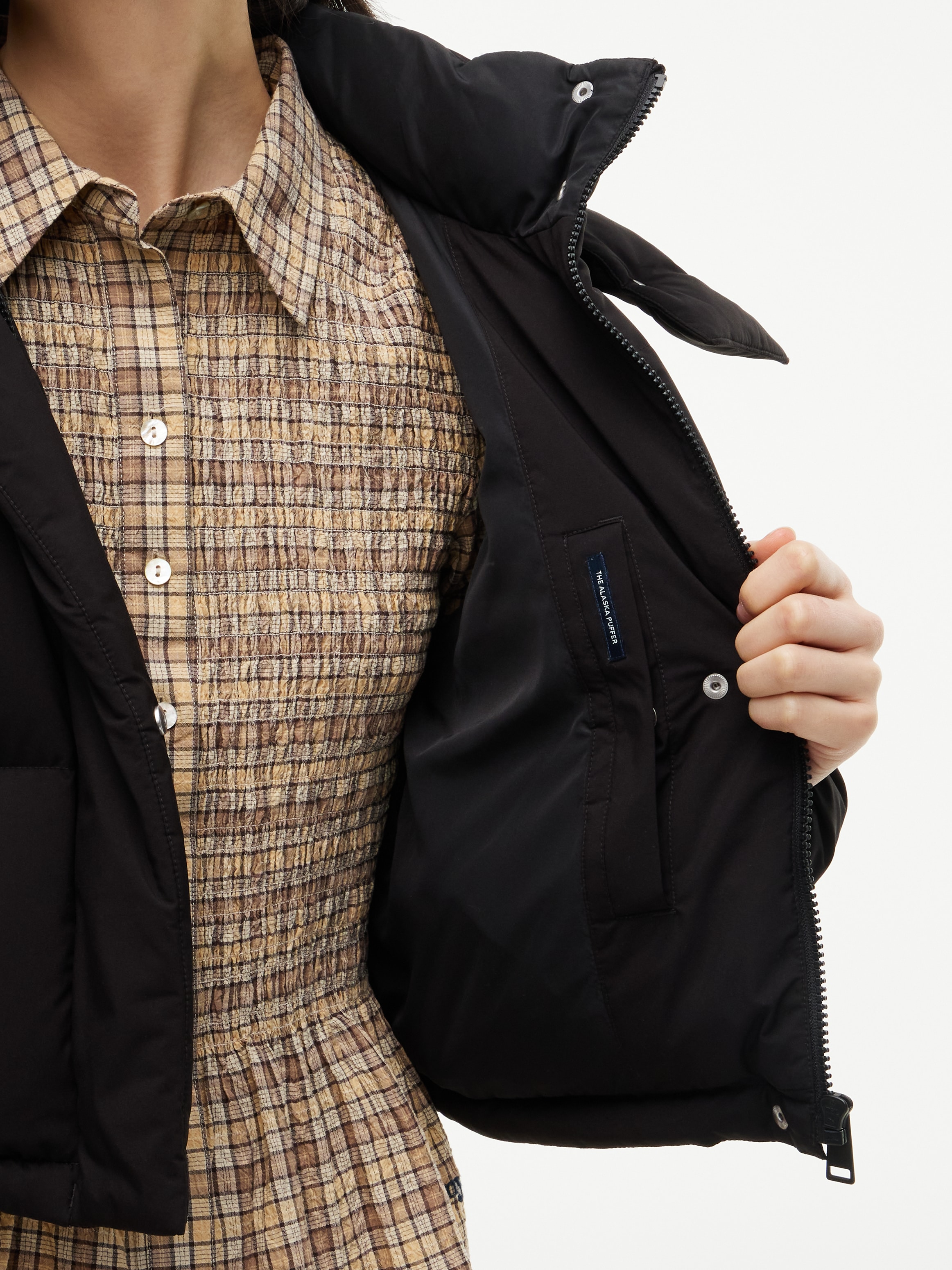 Tommy Jeans Steppjacke »TJW CRP ALASKA PUFFER EXT« mit Kapuze Kunstfaser