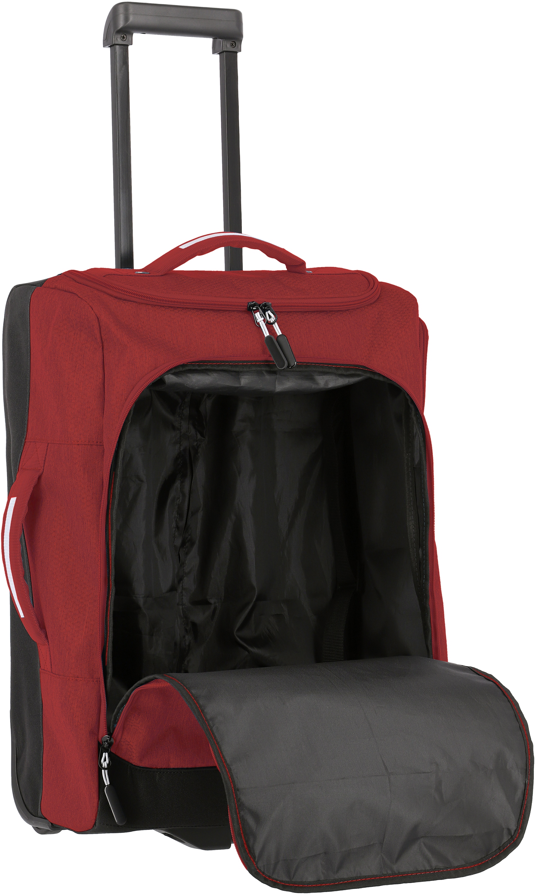 travelite Weichgepäck-Trolley »Kick Off S, 55 cm«, 2 Rollen, Handgepäck-Koffer Reisegepäck Reisekoffer Trolley Freizeittasche