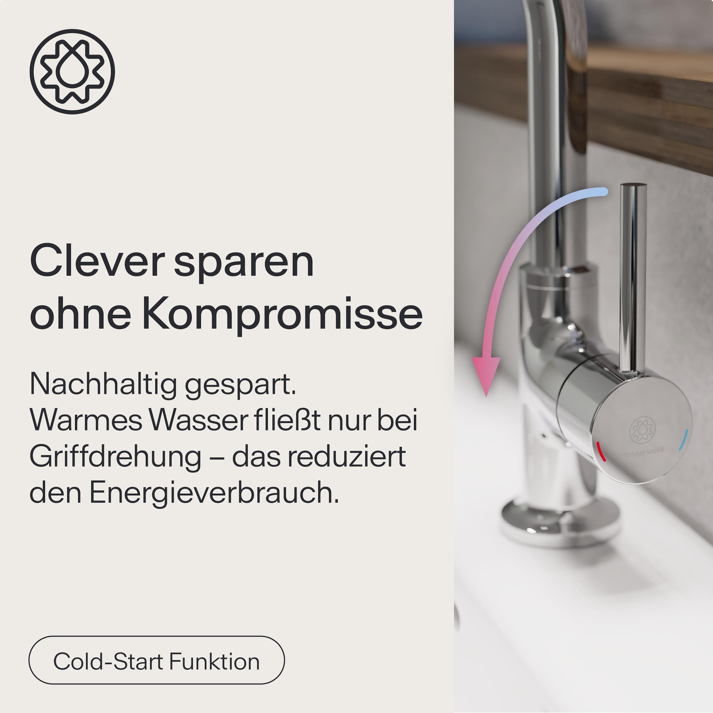 WASSERWERK Waschtischarmatur »WT 14«