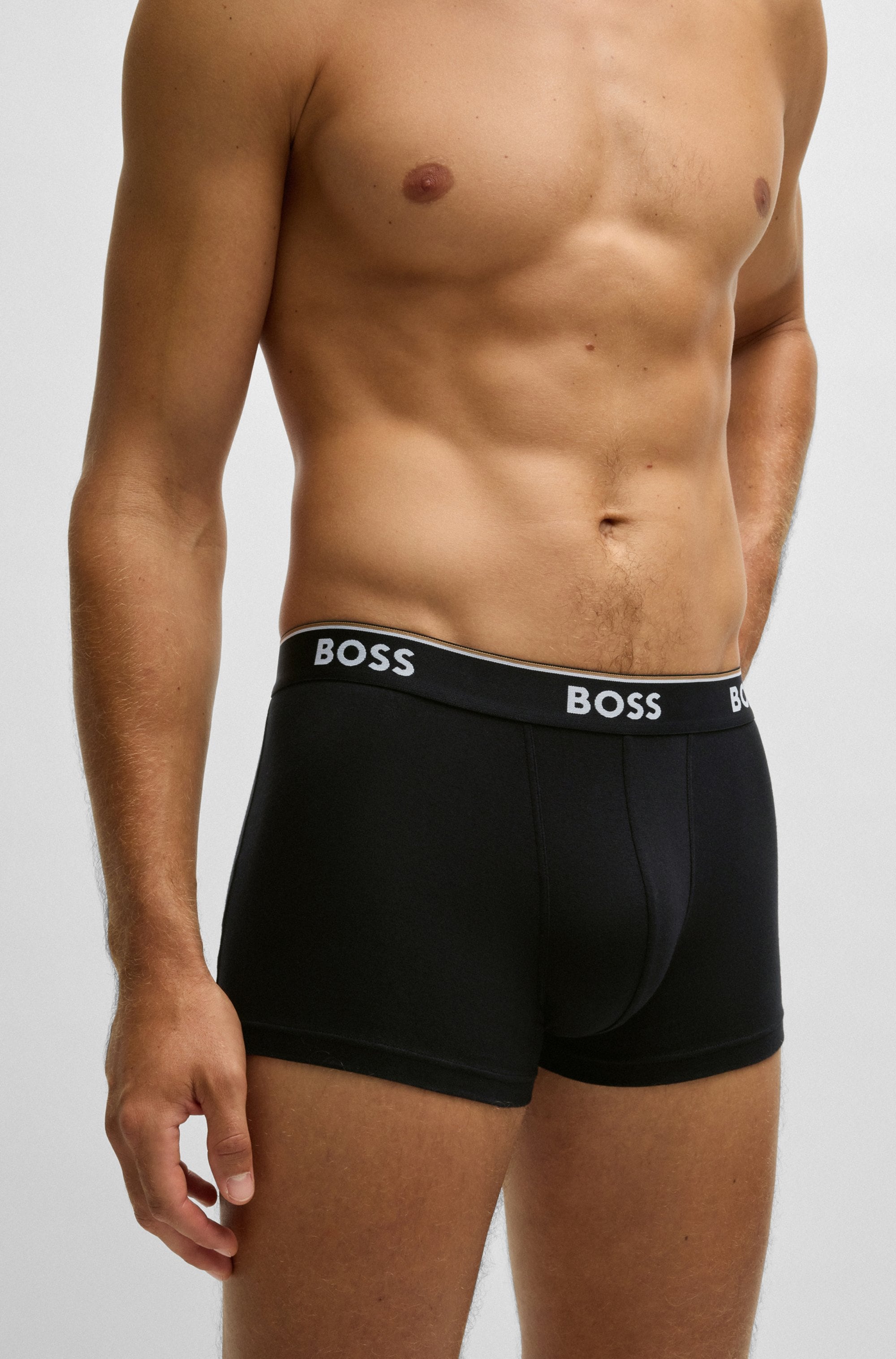 BOSS Trunk »Trunk 3P Power Desig«, (Packung, 3 St., 3er), mit BOSS Schriftzug