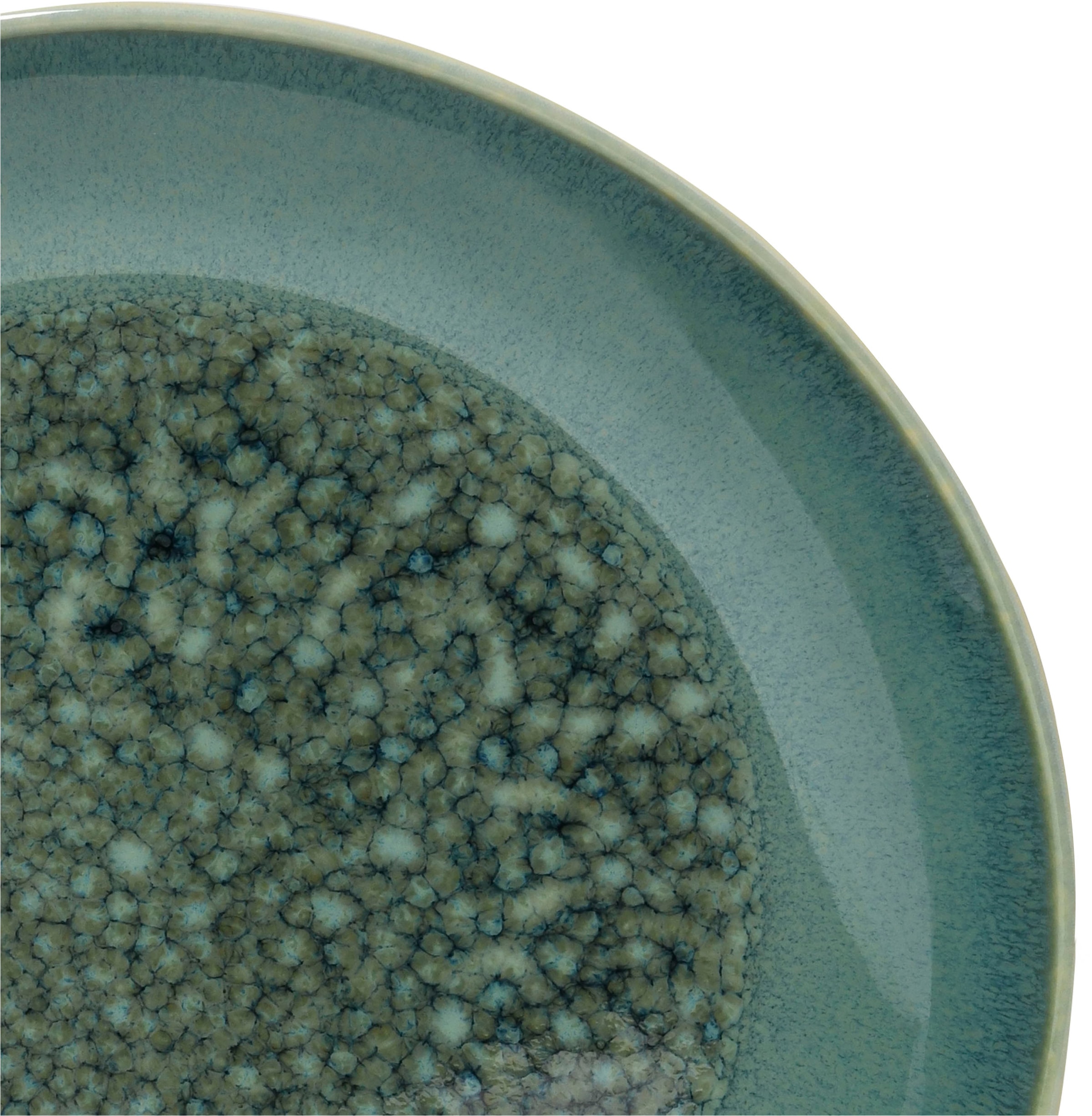 CreaTable Kombiservice »Caldera«, (Set, 8 tlg.), irisierende Glasur