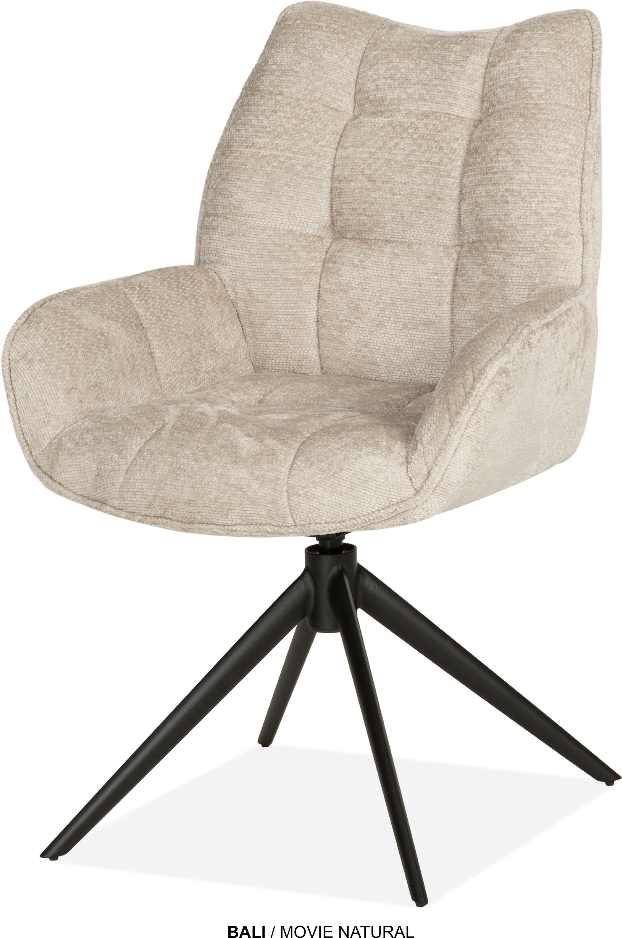 OMG Design Esszimmerstuhl "Bali" (Set) 2 Stk.Drehstuhl mit auto-return, Arm günstig online kaufen