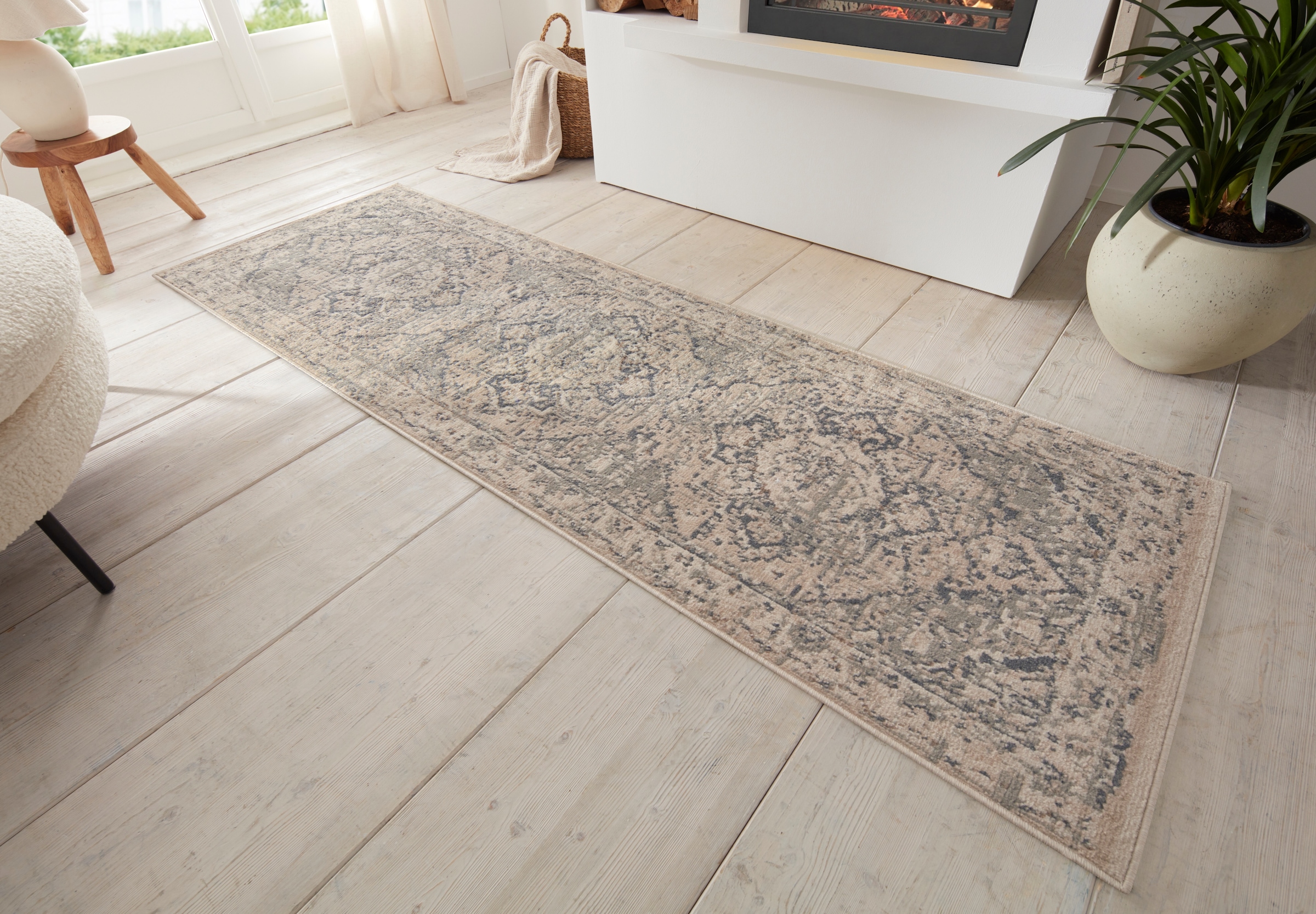 HANSE Home Teppich »Sand«, rechteckig, 8 mm Höhe, Kurzflor, Läufer, Orient, Vintage, Wohnzimmer, Schlafzimmer, Esszimmer