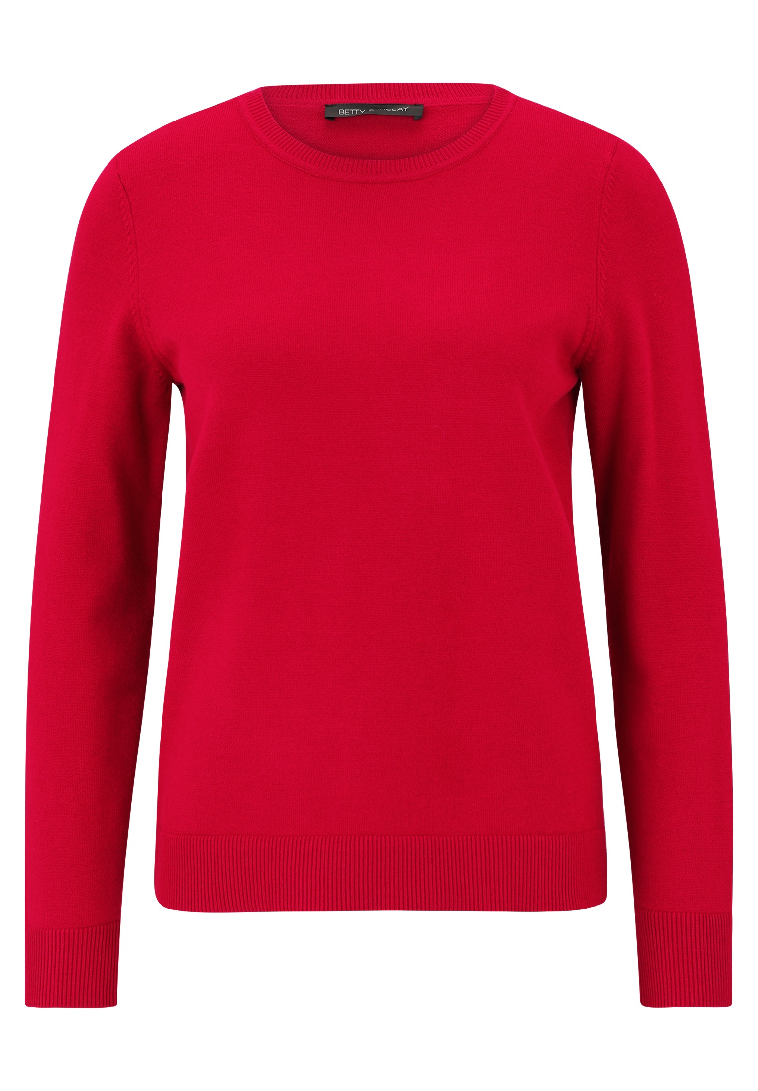 Betty Barclay Strickpullover "Damen Basic-Strickpullover mit Rundhalsaussch günstig online kaufen
