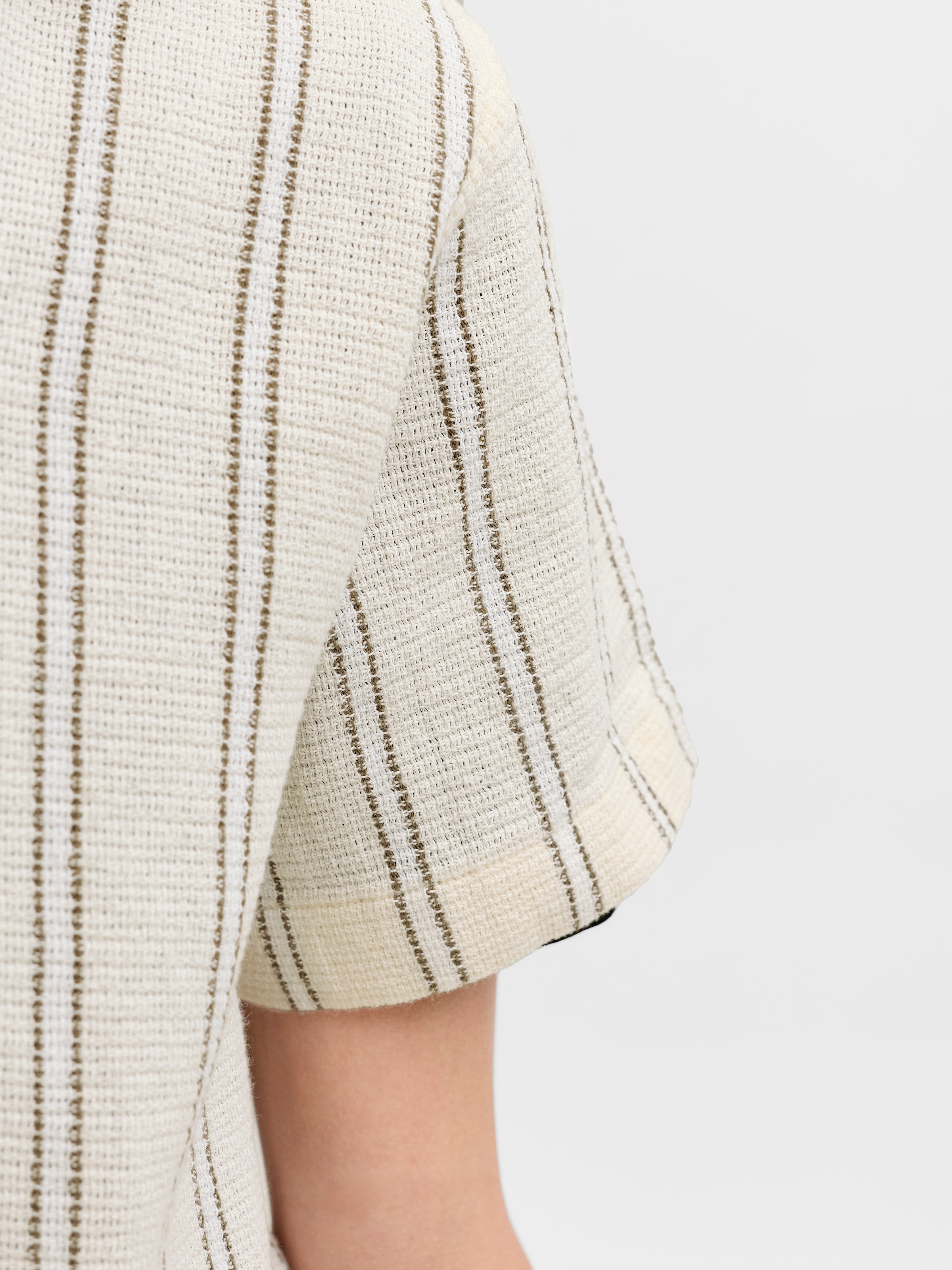 Jack & Jones Junior Kurzarmhemd »JORCOBA STRIPE RESORT SHIRT SS SN JNR«