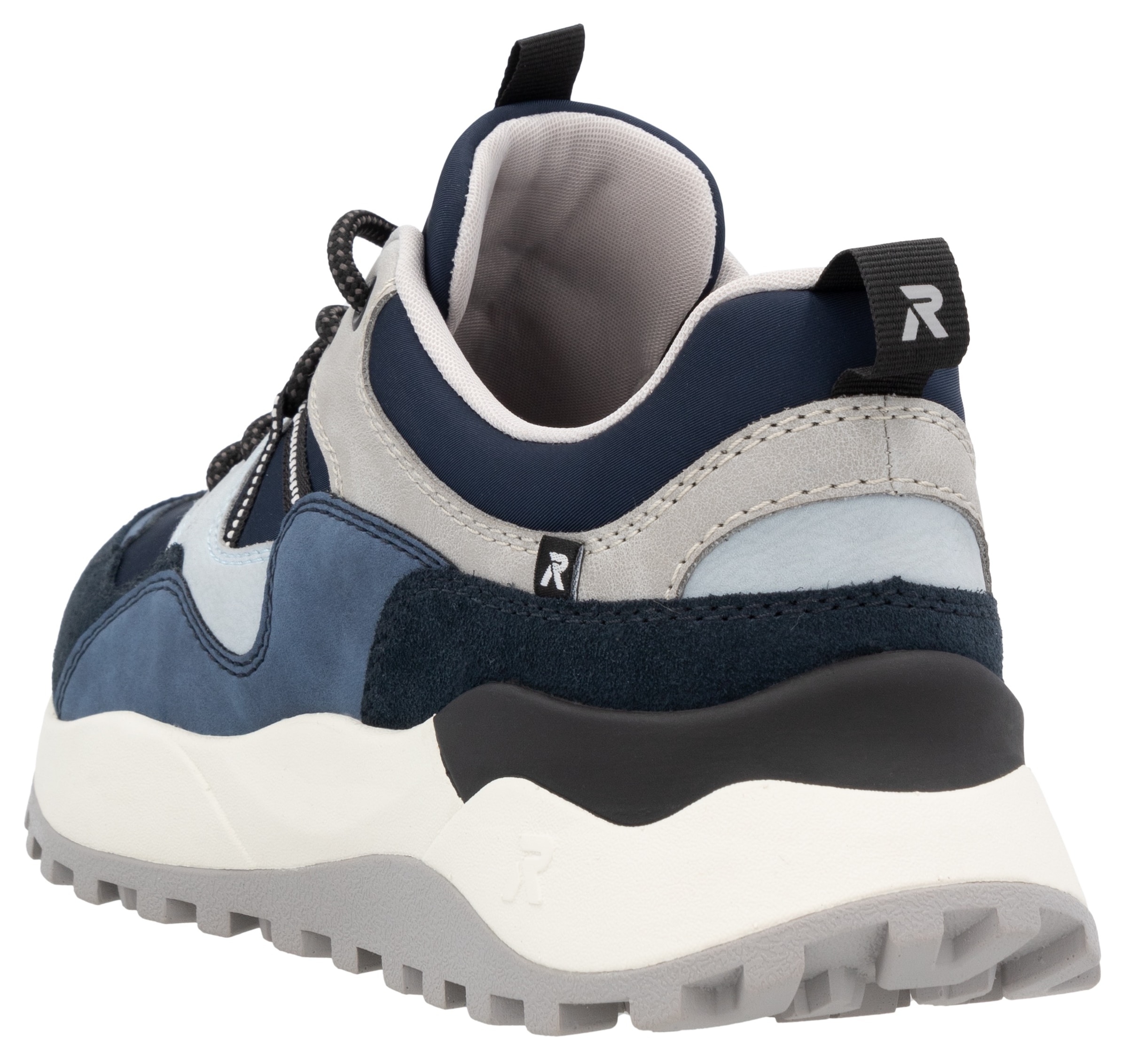 RIEKER Sport Slip-On Sneaker »Castello«, Halbschuh, Freizeitschuh, Slip in mit herausnehmbarer Soft-Einlage