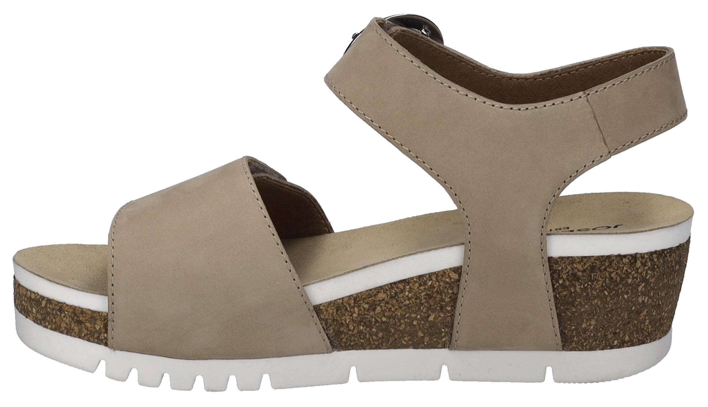 Josef Seibel Keilsandalette »Quinn 16«, Plateausandale, Keilsandale mit Klettverschluss