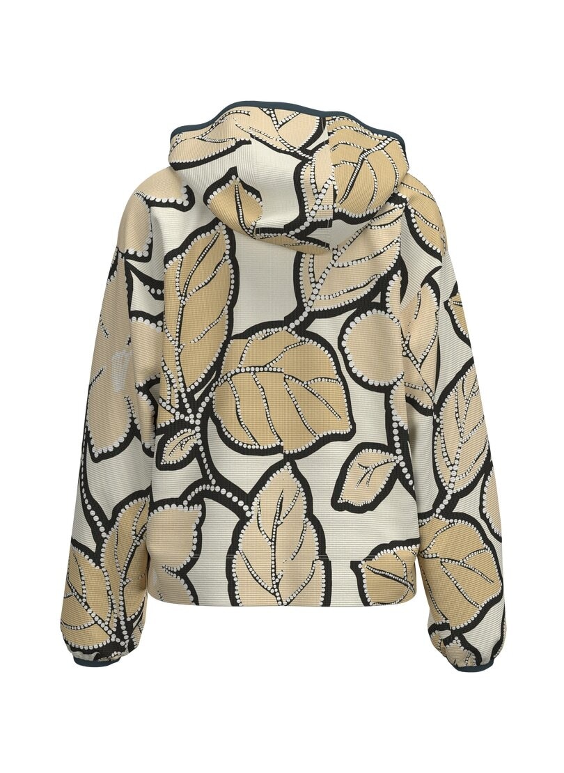 Trigema Kapuzensweatshirt »TRIGEMA Hoodie mit floralem Muster«
