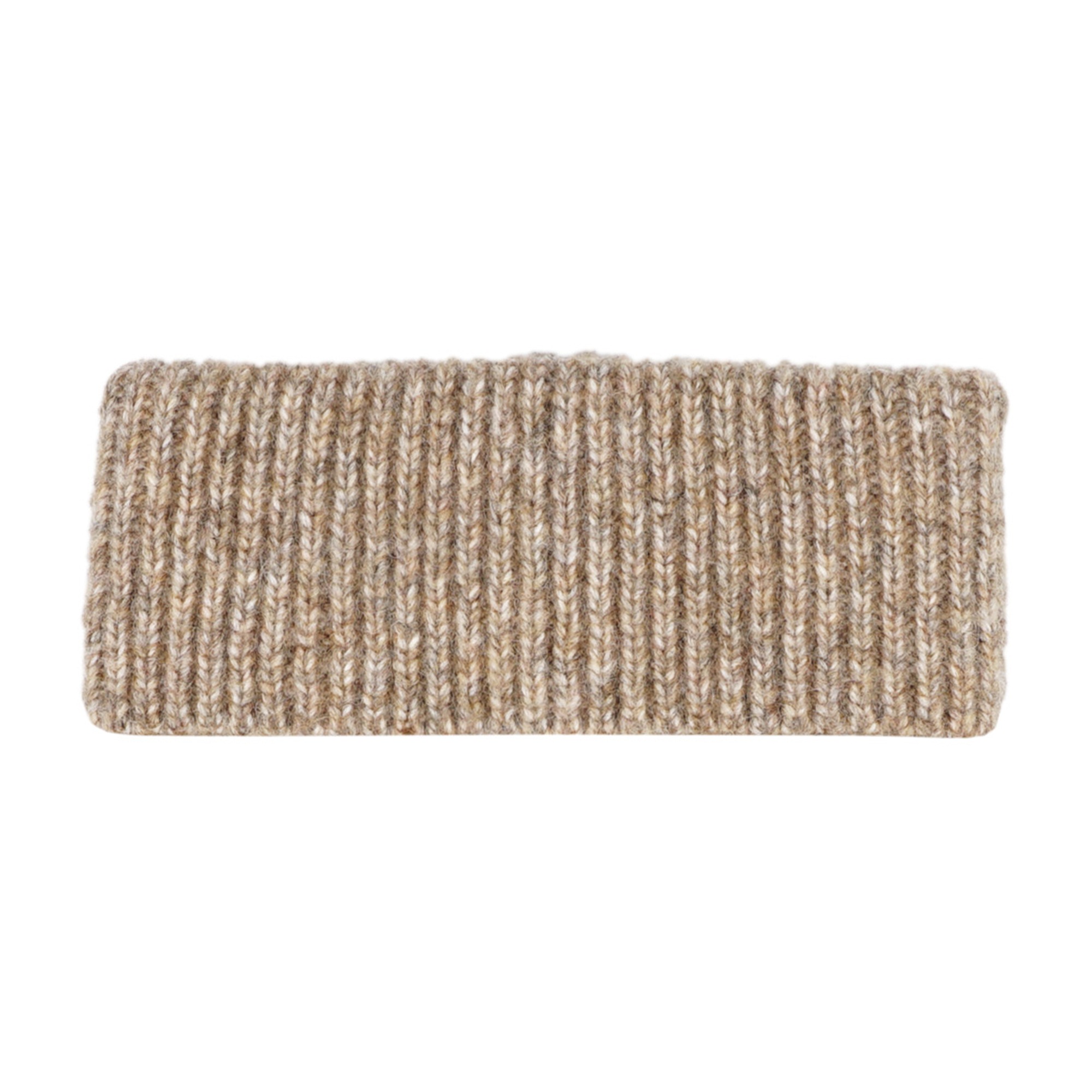 Thumbnail - CAPO Stirnband Melange-Optik, Rippenstrick, Wollanteil