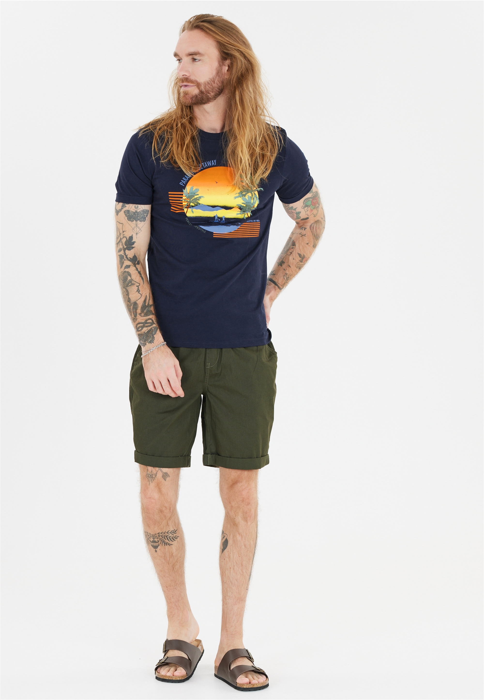CRUZ Funktionsshirt »Flair«, mit modischem Print für einen lässigen Look