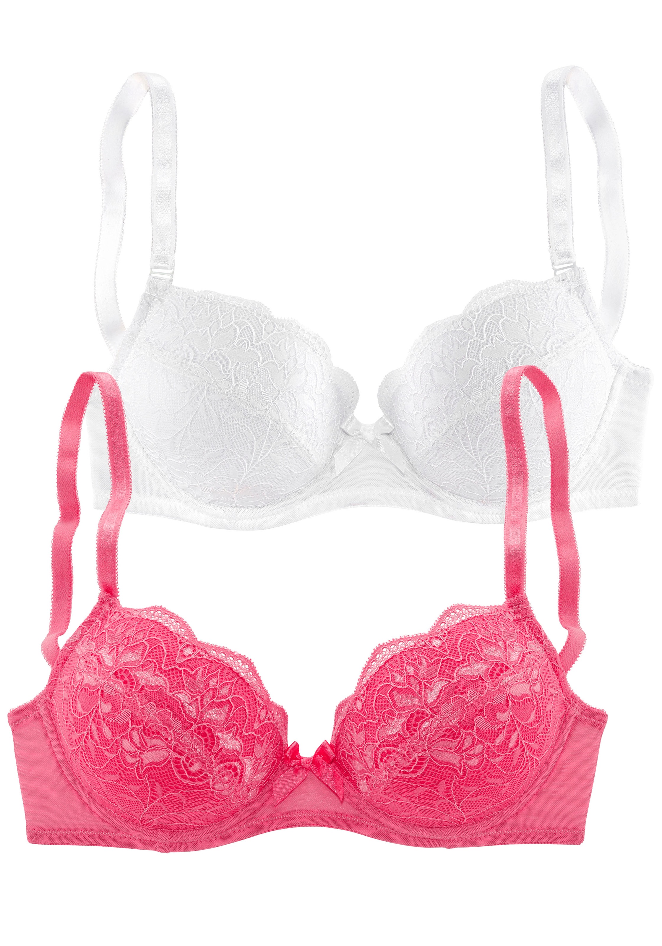 petite fleur Balconnet-BH, mit hübscher Spitze, Dessous günstig online kaufen