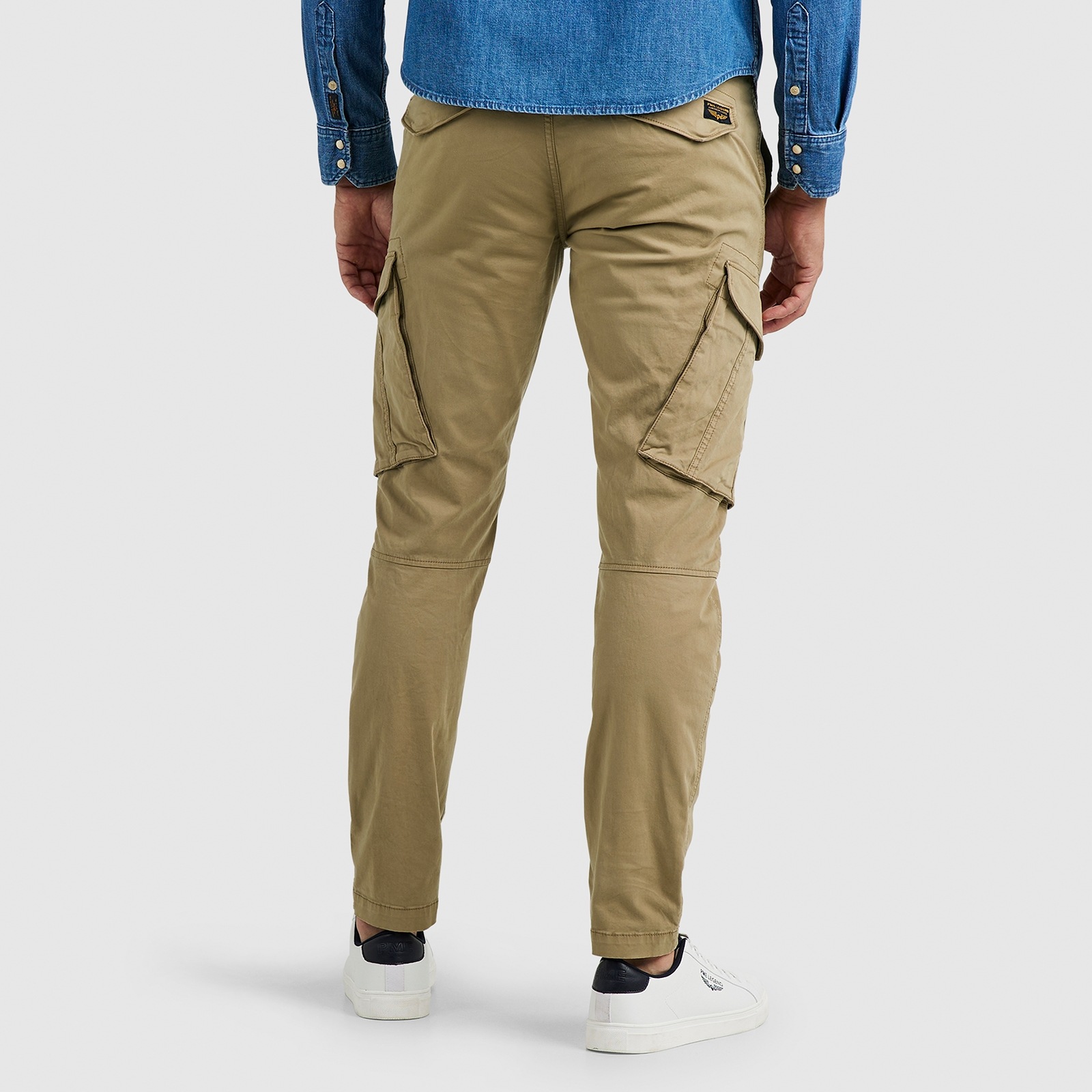 PME LEGEND Cargohose "Nordrop Stretch Twill", mit Logo Stickerei günstig online kaufen