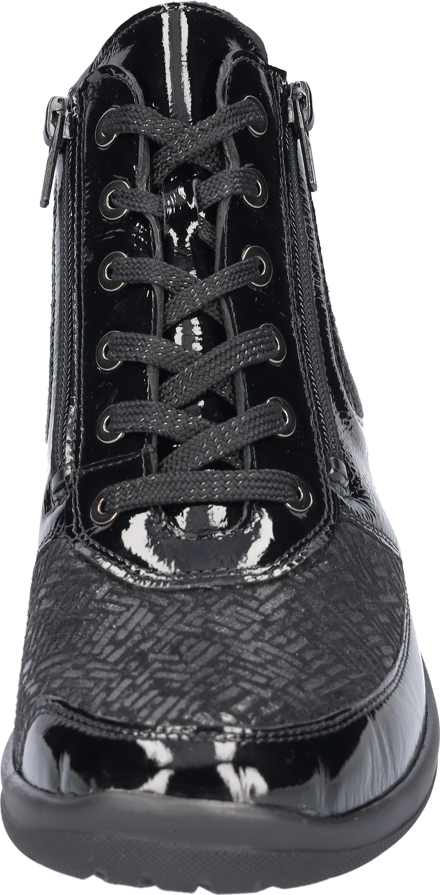 Waldläufer Schnürboots »HESNA-Soft«, Bequemschuh, High Top Sneaker in Komfortweite H (=sehr weit)